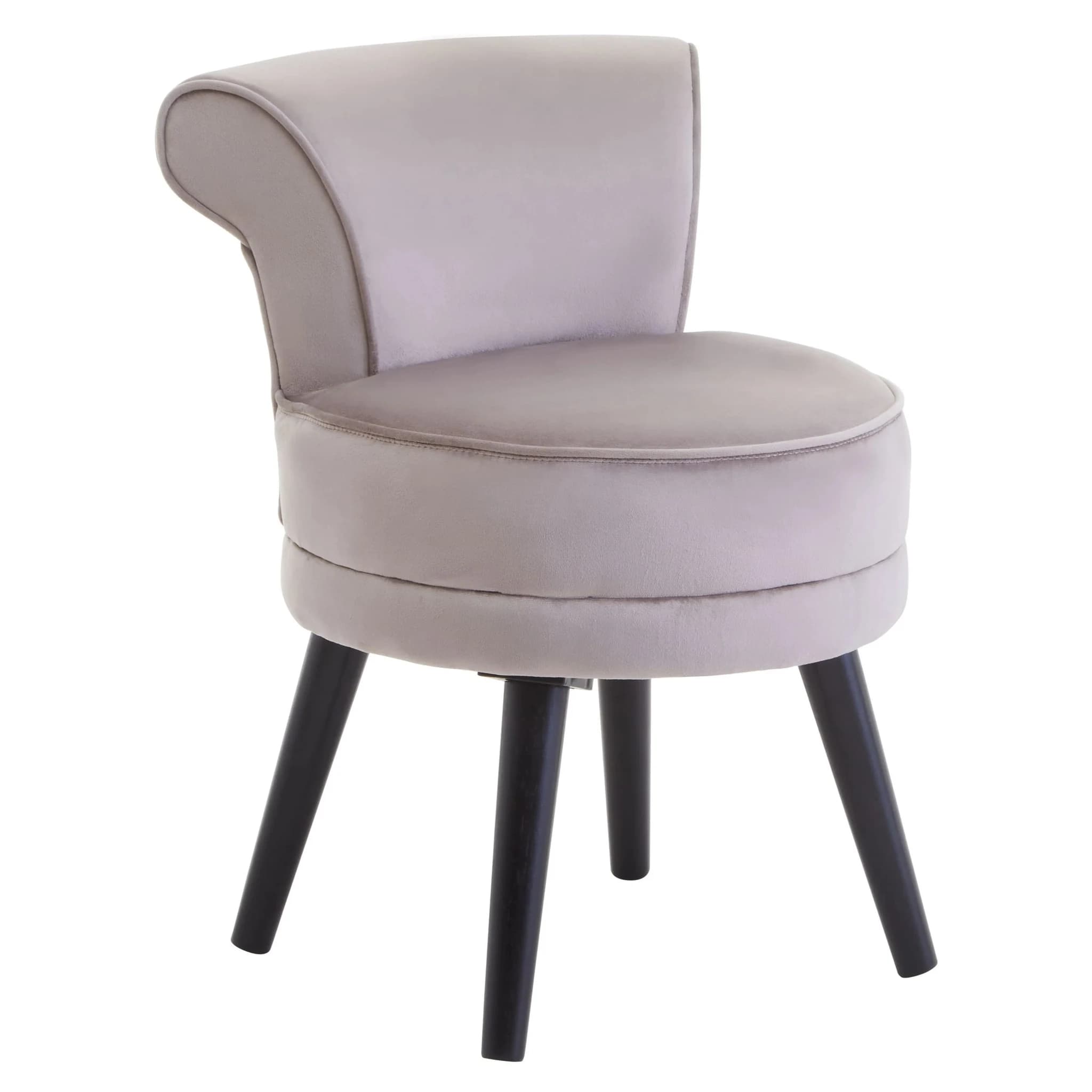 Kids Loretta Mink Velvet Chair - Seating, photo 4 of 8