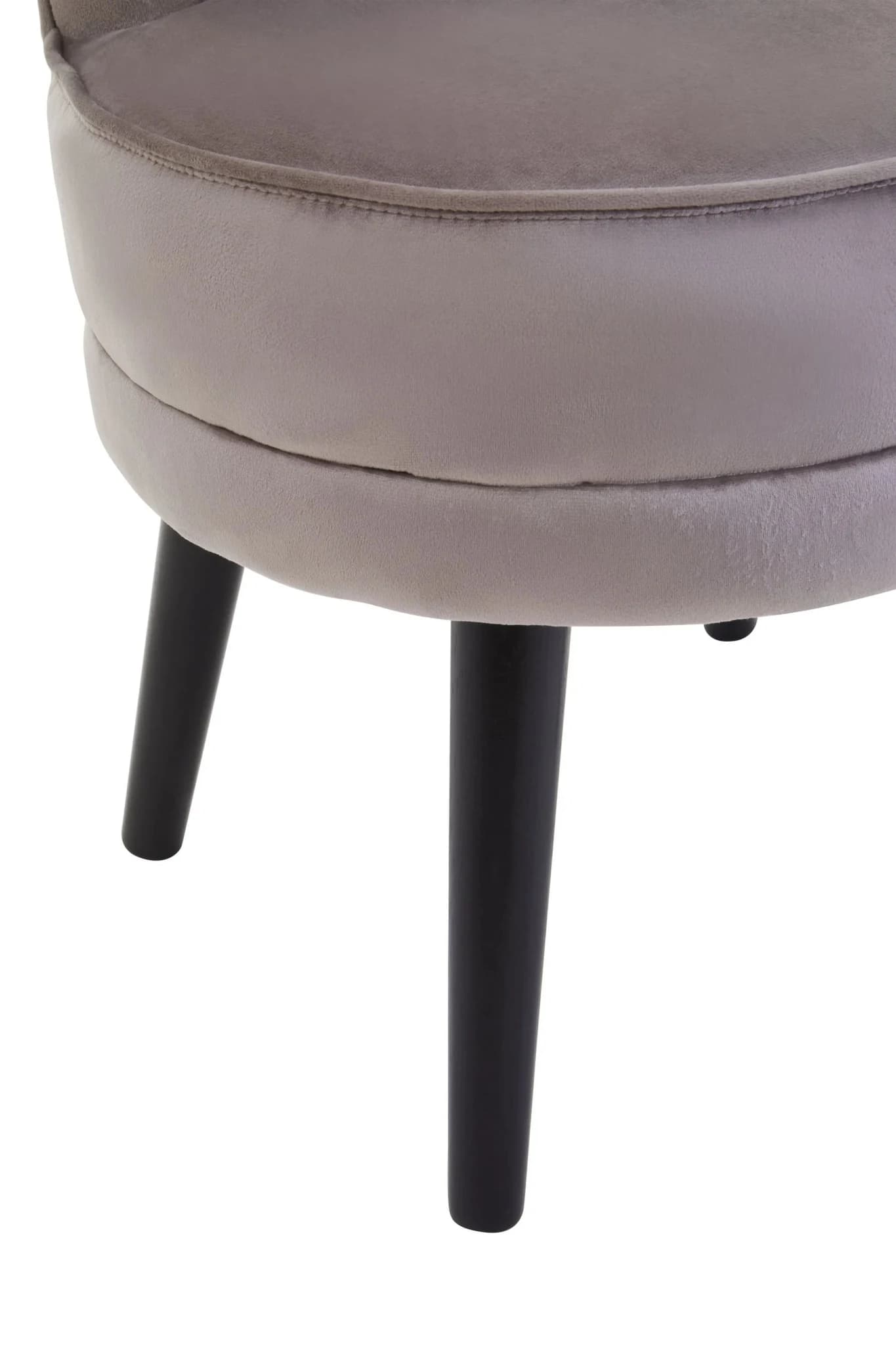Kids Loretta Mink Velvet Chair - Seating, photo 6 of 8