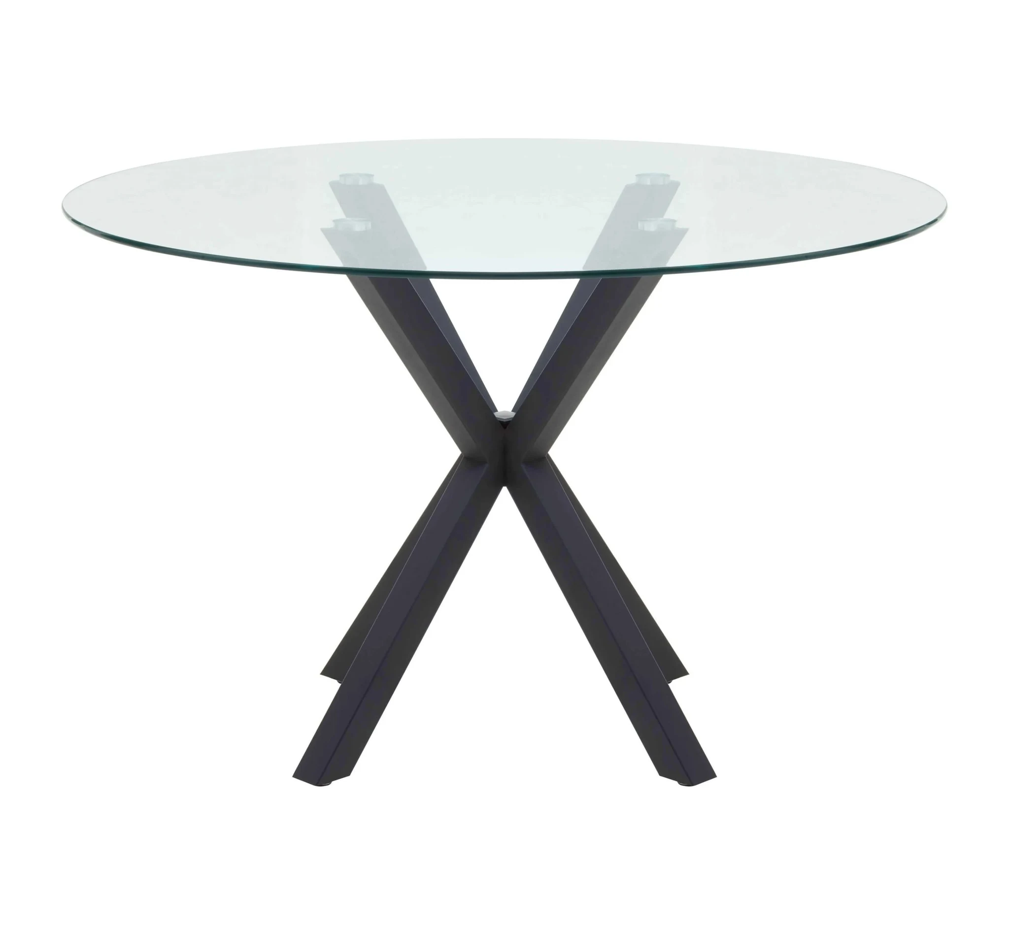 Salford Round Dining Table With Black Metal Legs - Tables, photo 5 of 8