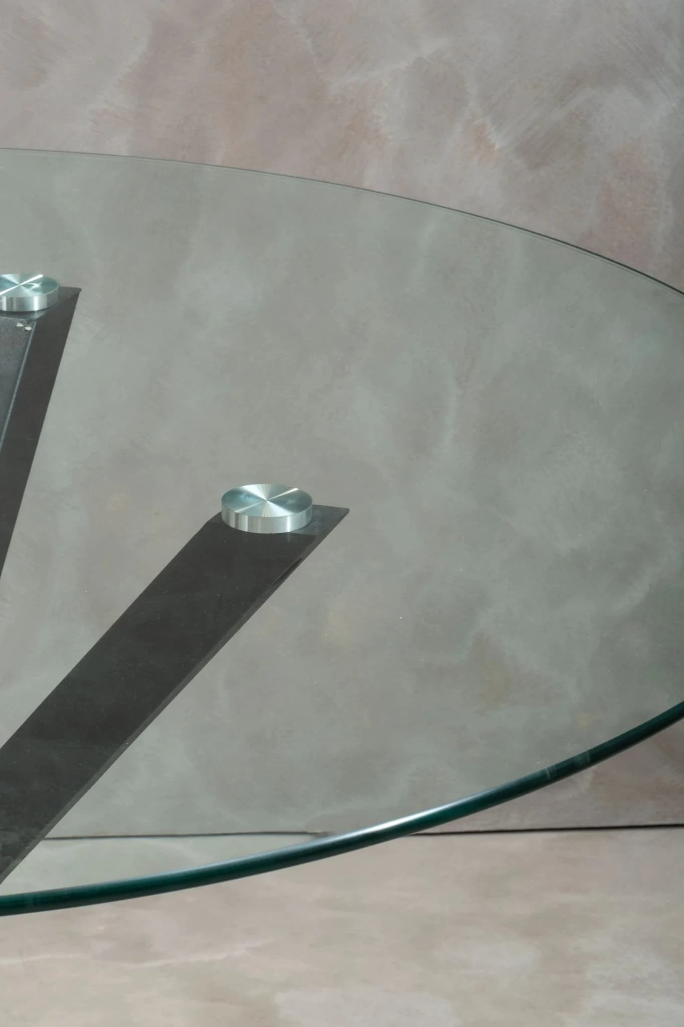 Salford Round Dining Table With Black Metal Legs - Tables, photo 3 of 8