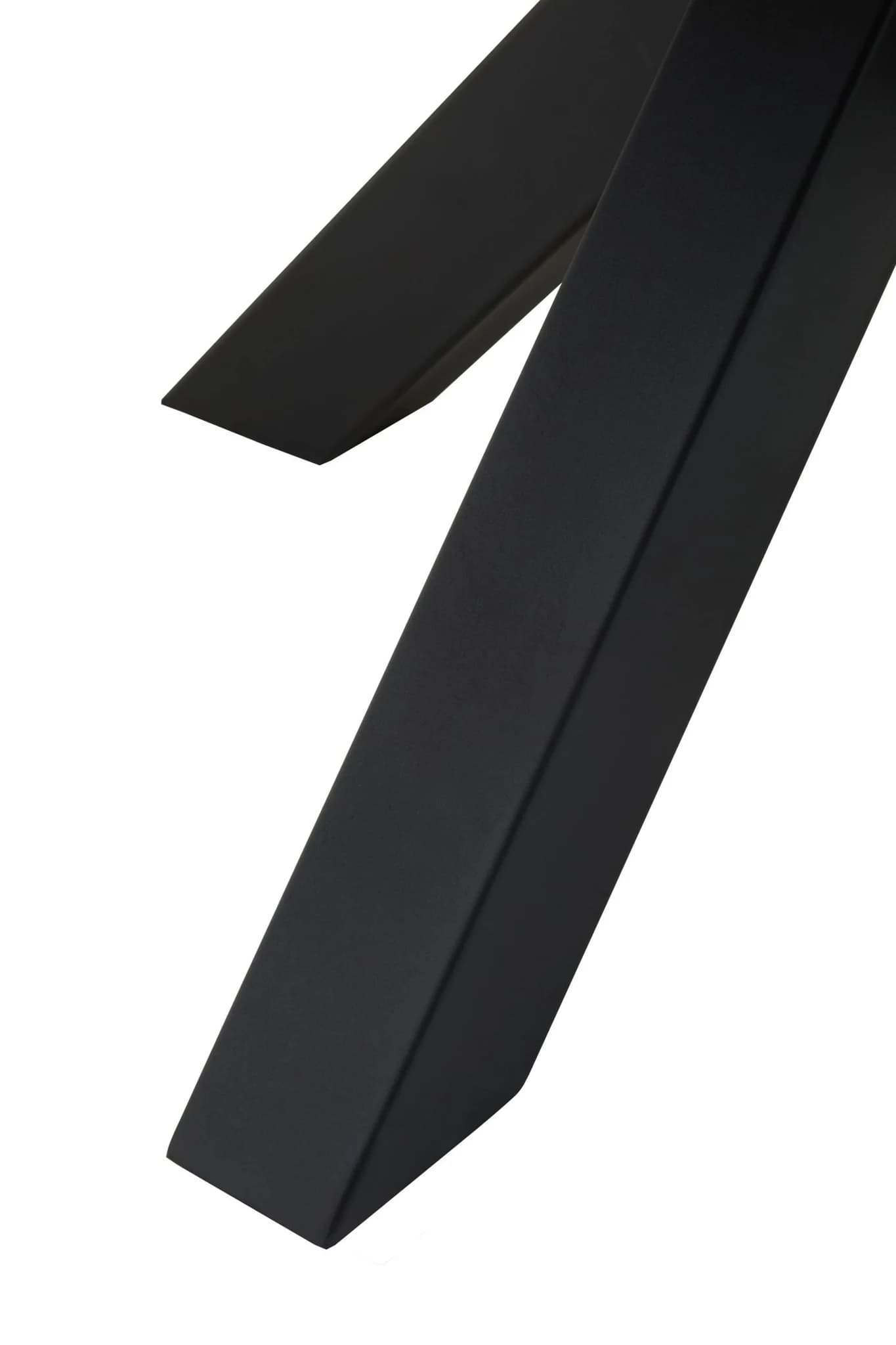 Salford Wood Veneer Round Dining Table With Black Metal Legs - Tables, photo 6 of 8