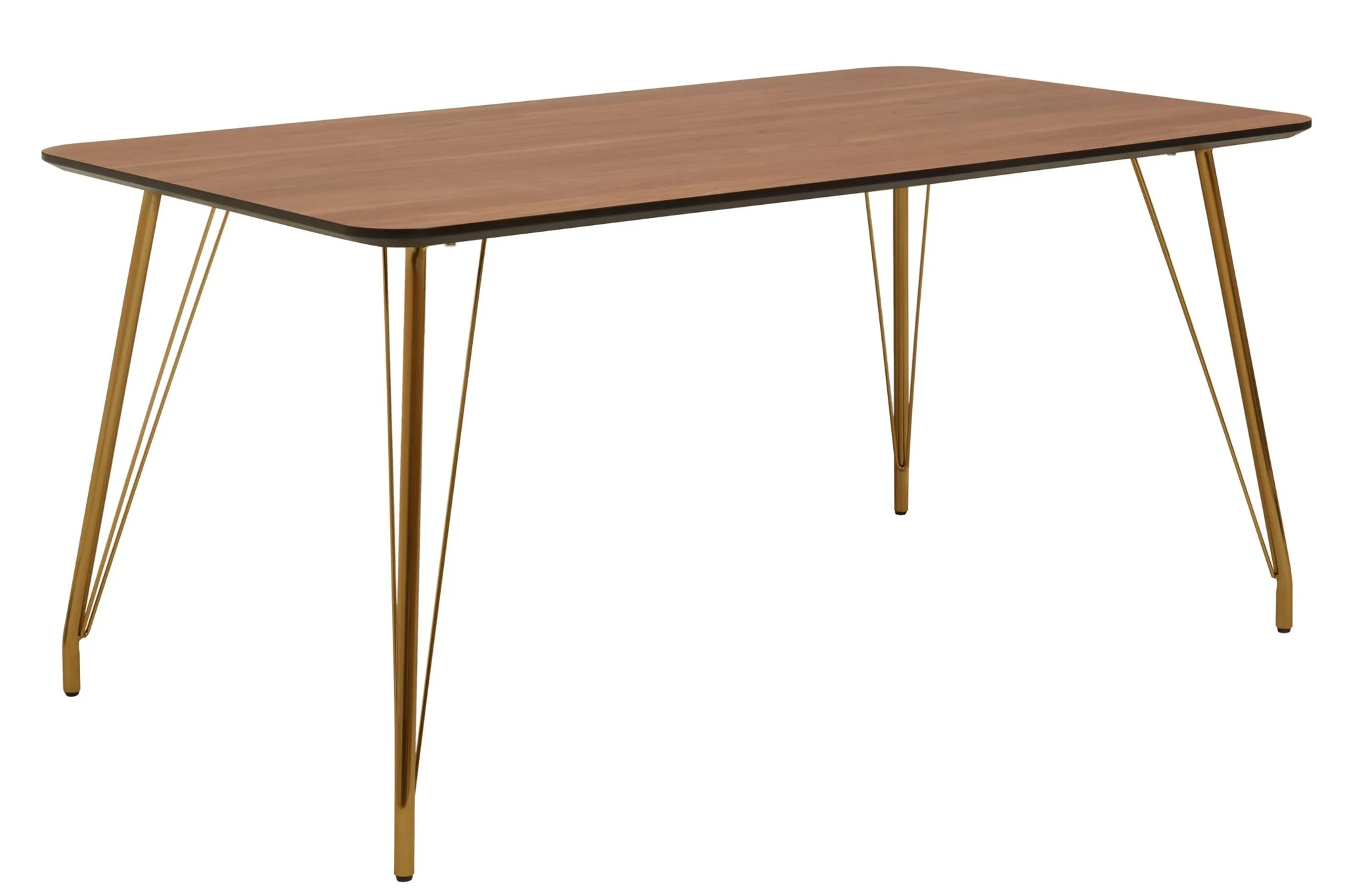 Veneto Dining Table With Natural Wood Effect Top - Tables, photo 3 of 7