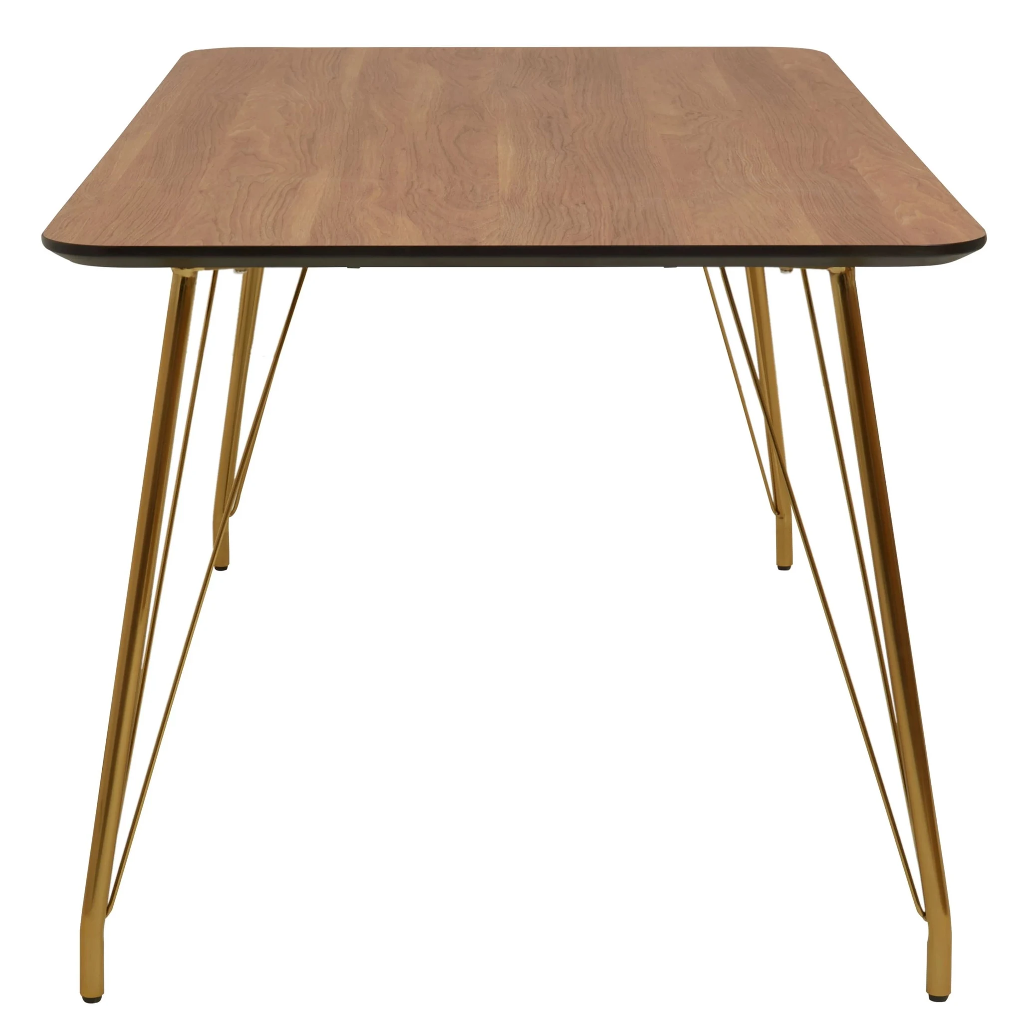 Veneto Dining Table With Natural Wood Effect Top - Tables, photo 2 of 7