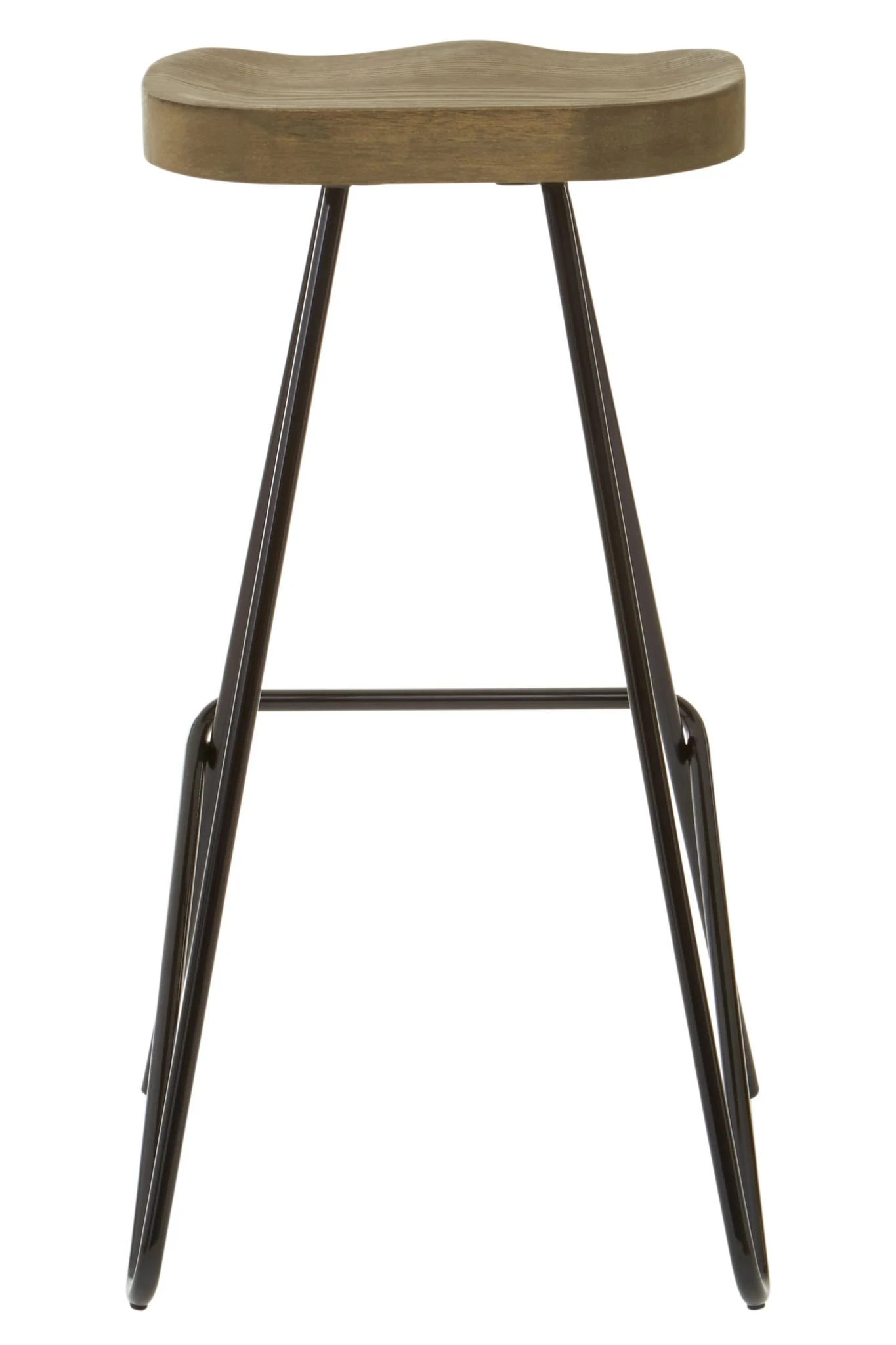 District Elm Wood Bar Stool - Seating, photo 4 of 8
