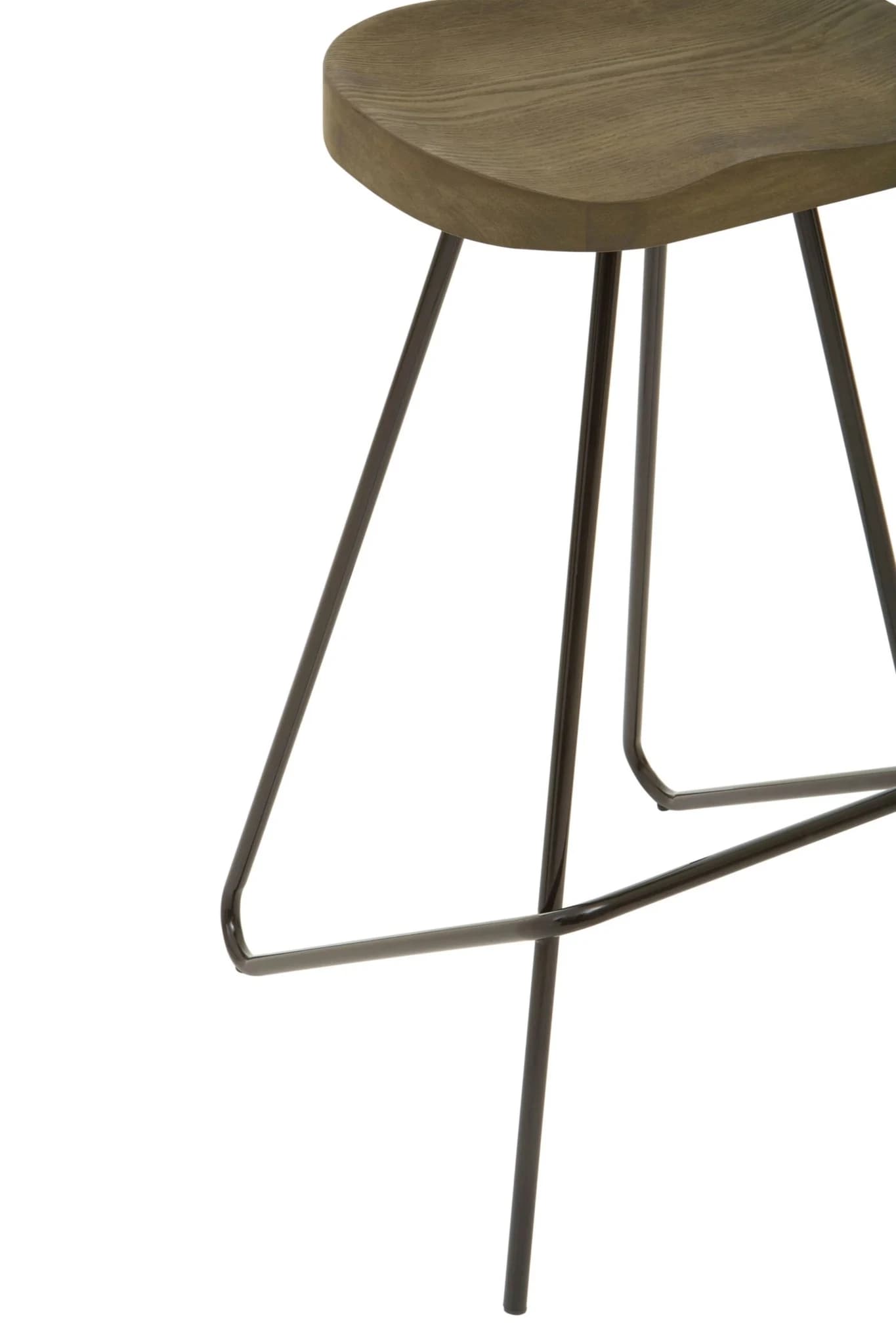 District Elm Wood Bar Stool - Seating, photo 8 of 8
