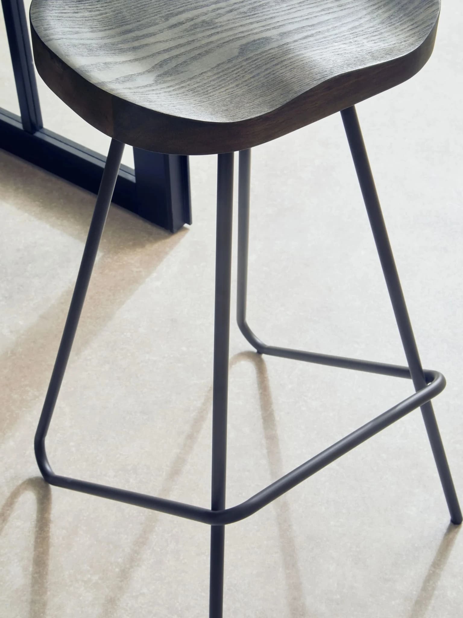 District Elm Wood Bar Stool - Seating, photo 2 of 8