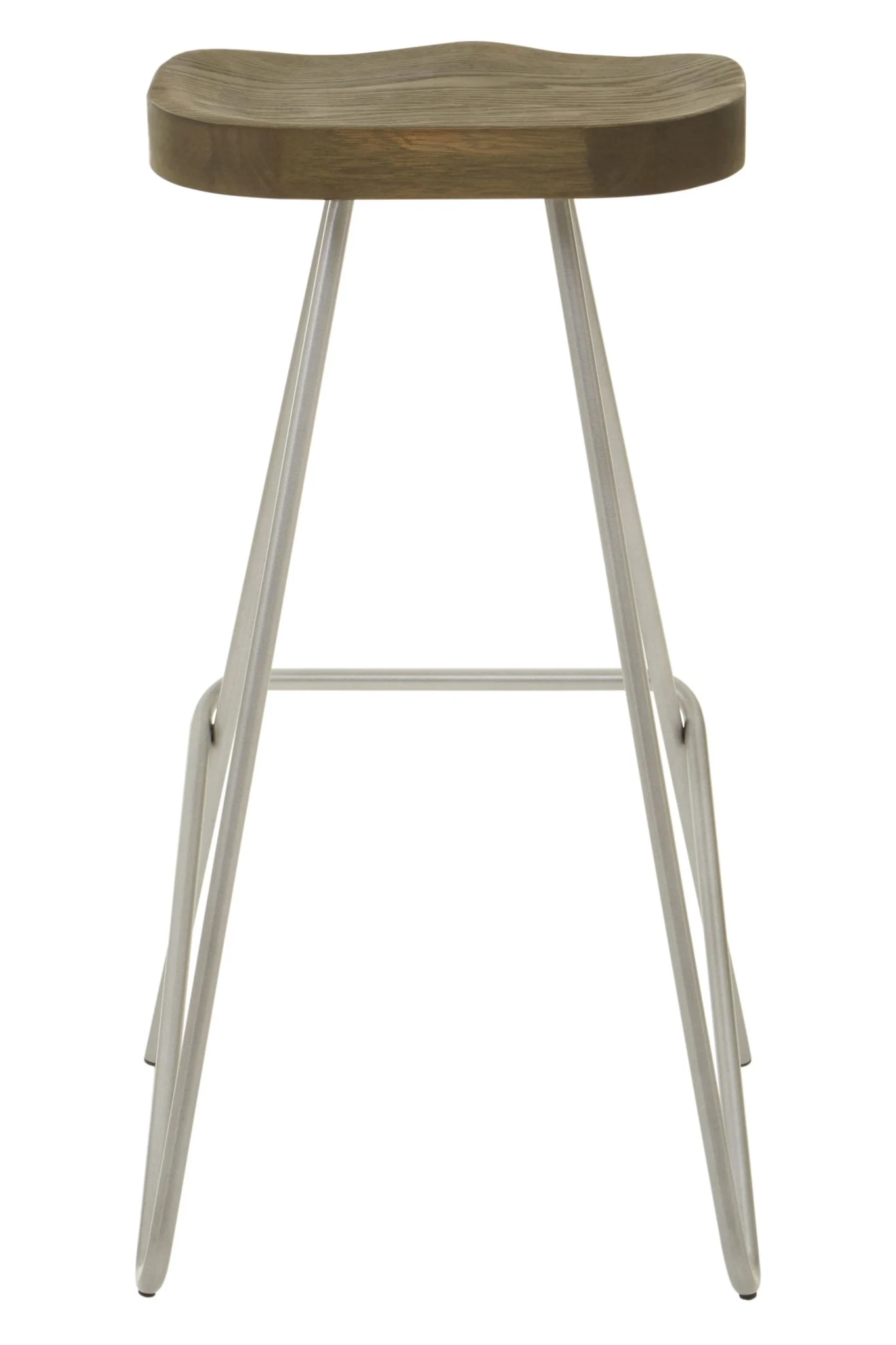 District Silver Metal Frame Bar Stool - Seating, photo 7 of 8