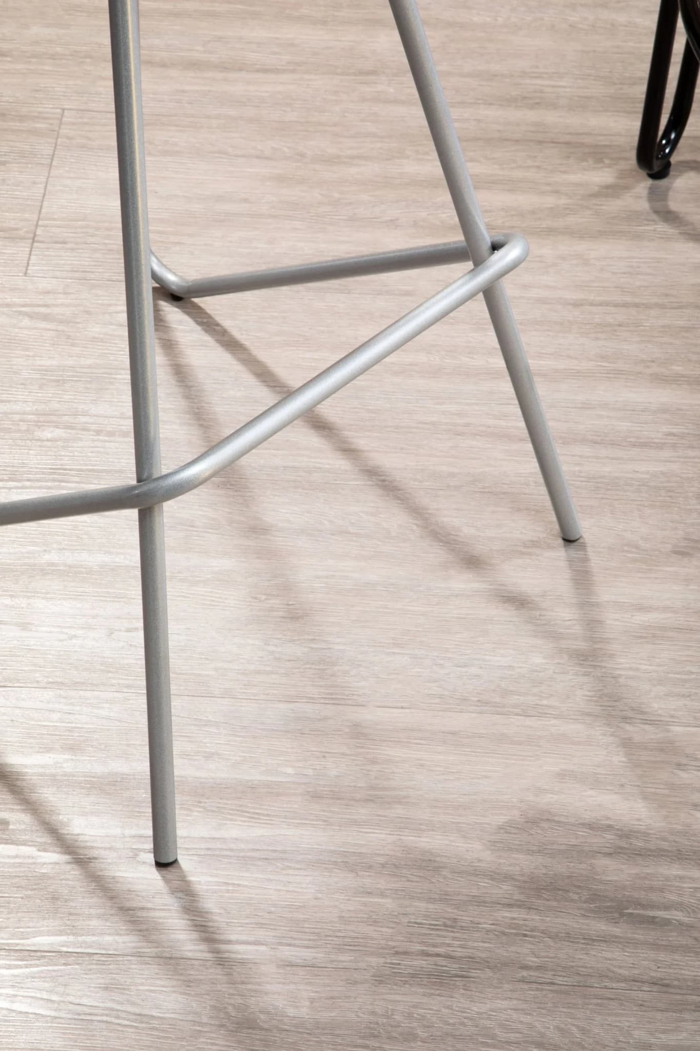 District Silver Metal Frame Bar Stool - Seating, photo 5 of 8