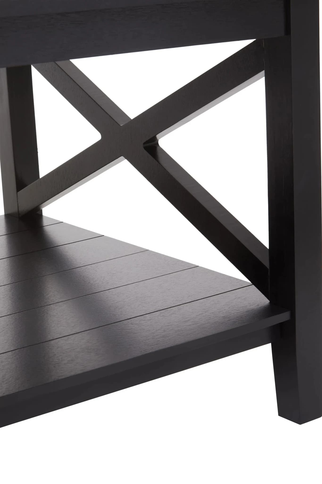 Heritage Black Wooden Coffee Table - Tables, photo 7 of 8