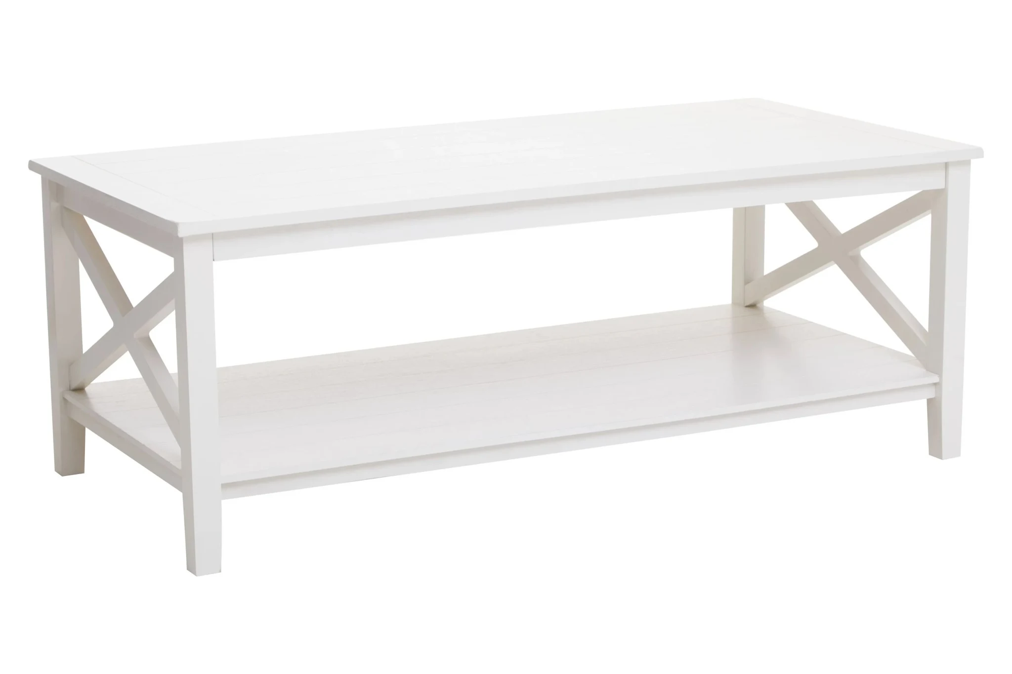 Heritage White Rectangular Wooden Coffee Table - Tables, photo 6 of 8