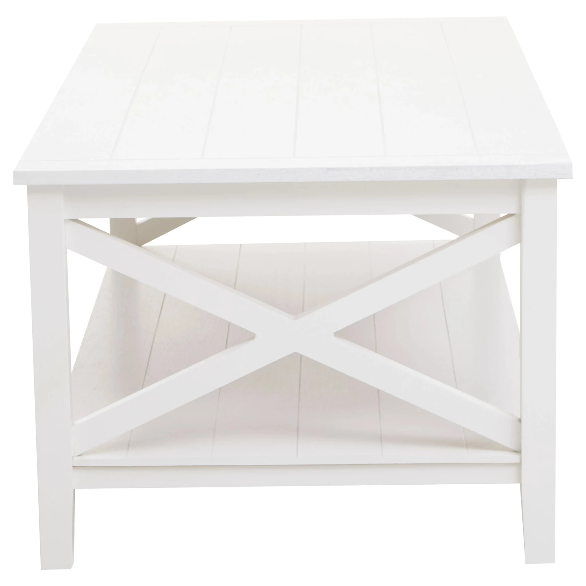 Heritage White Rectangular Wooden Coffee Table - Tables, photo 5 of 8