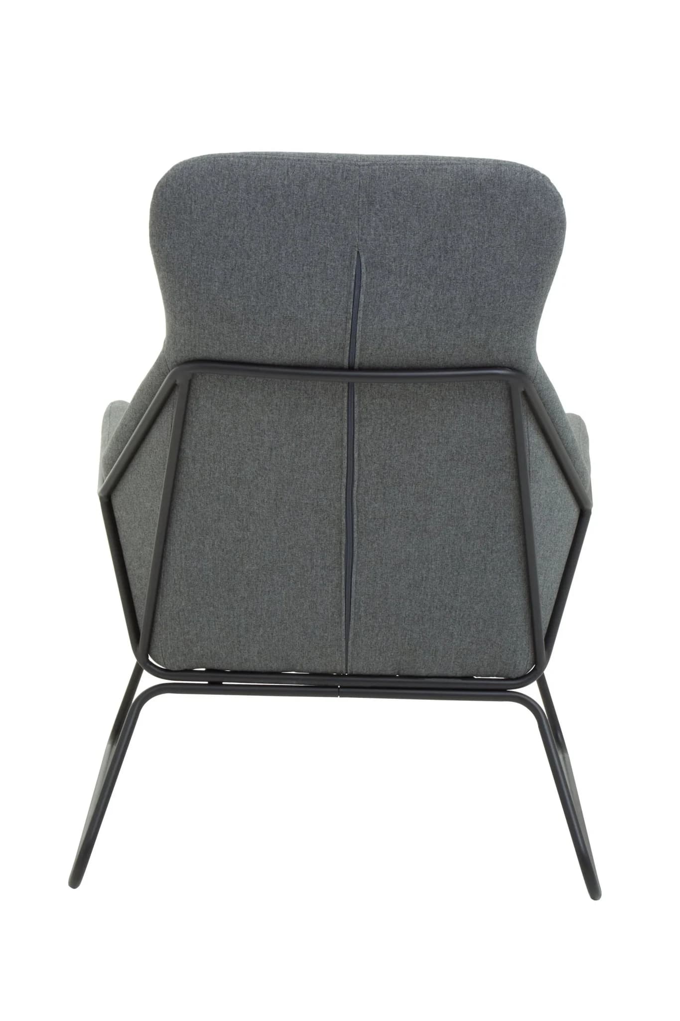Stockholm Grey Fabric Chair - Seating, photo 8 of 8