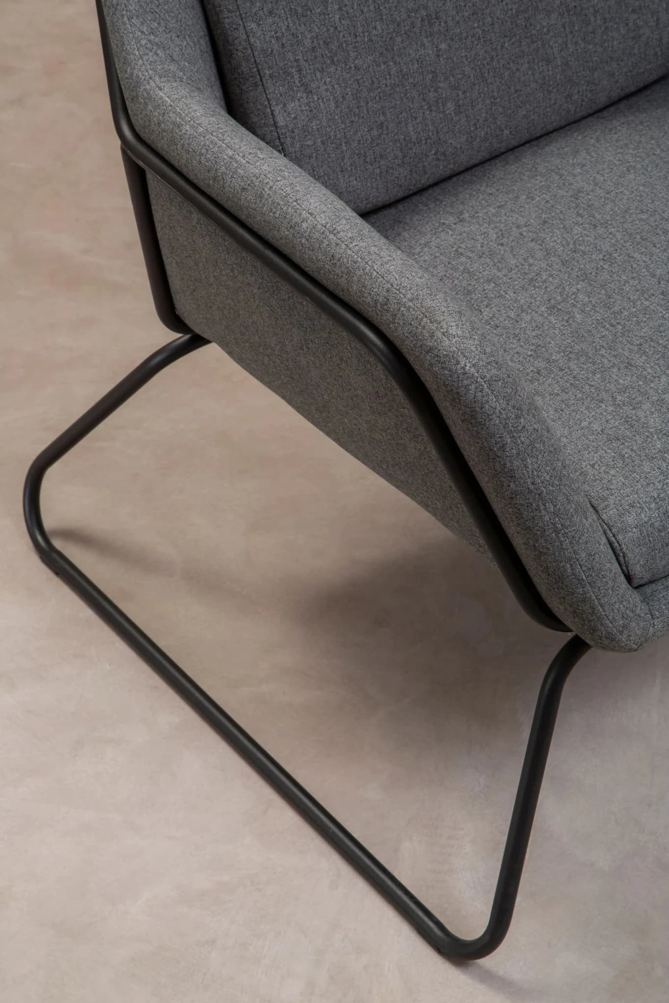 Stockholm Grey Fabric Chair - Seating, photo 5 of 8