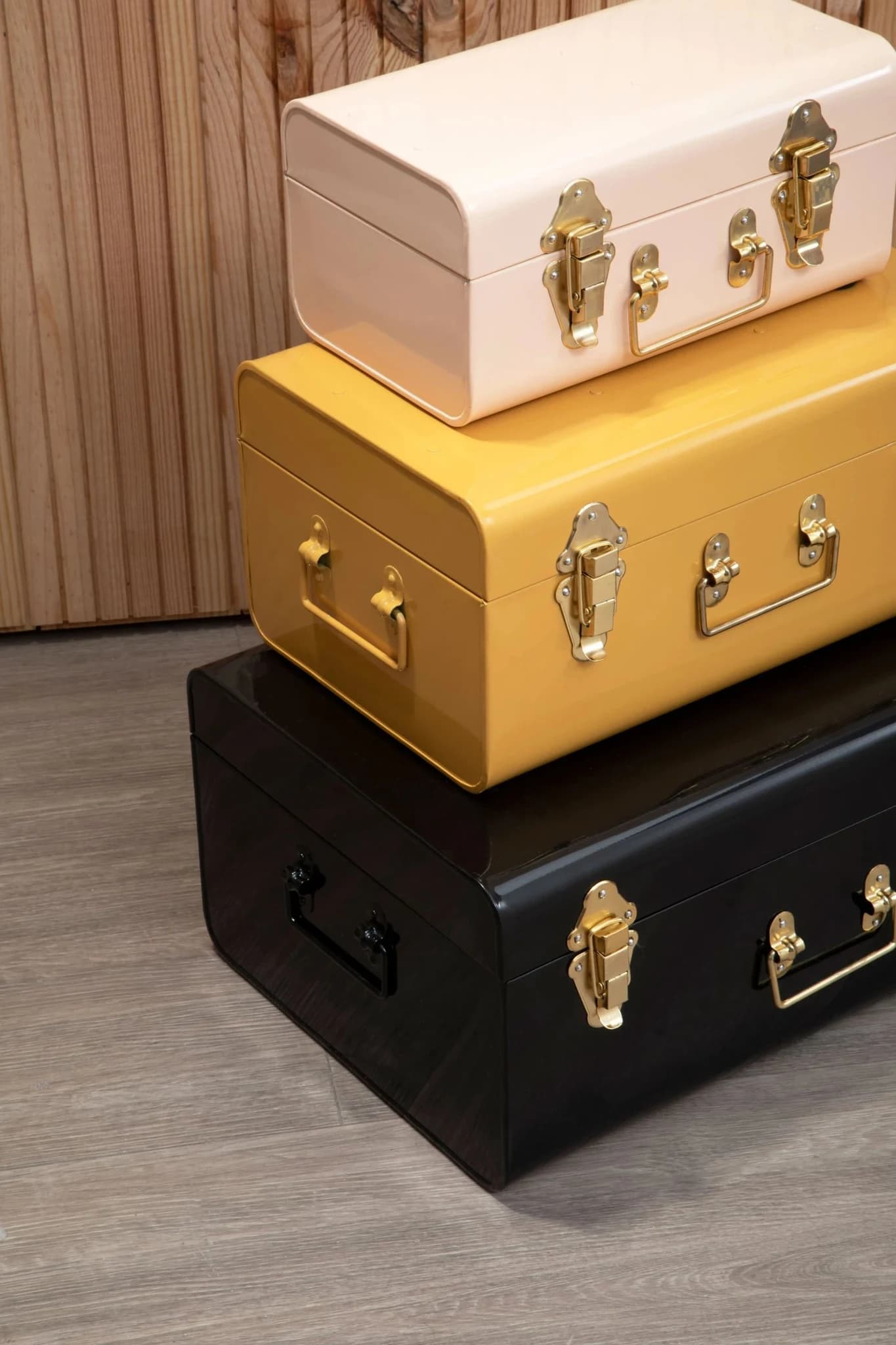 Parley Set of Three Assorted Storage Trunks - Bookcases & shelving, photo 3 of 8