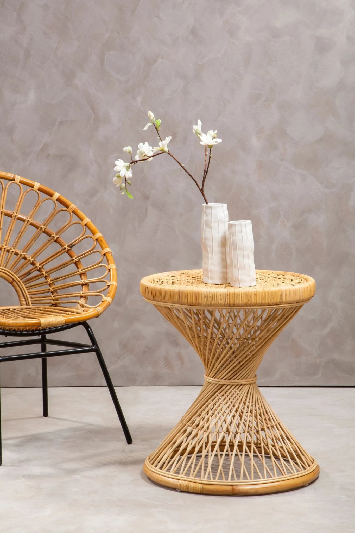 Mataram Natural Twisted Design Side Table - Tables, photo 6 of 8