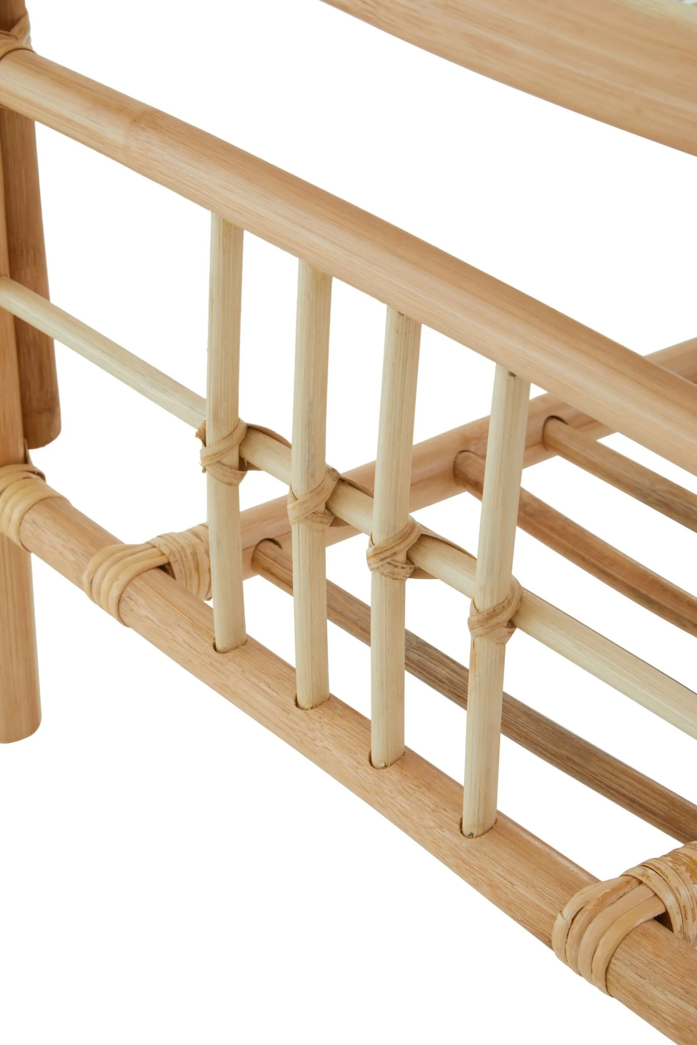 Mataram Natural Rattan Rectangular Coffee Table - Tables, photo 7 of 8