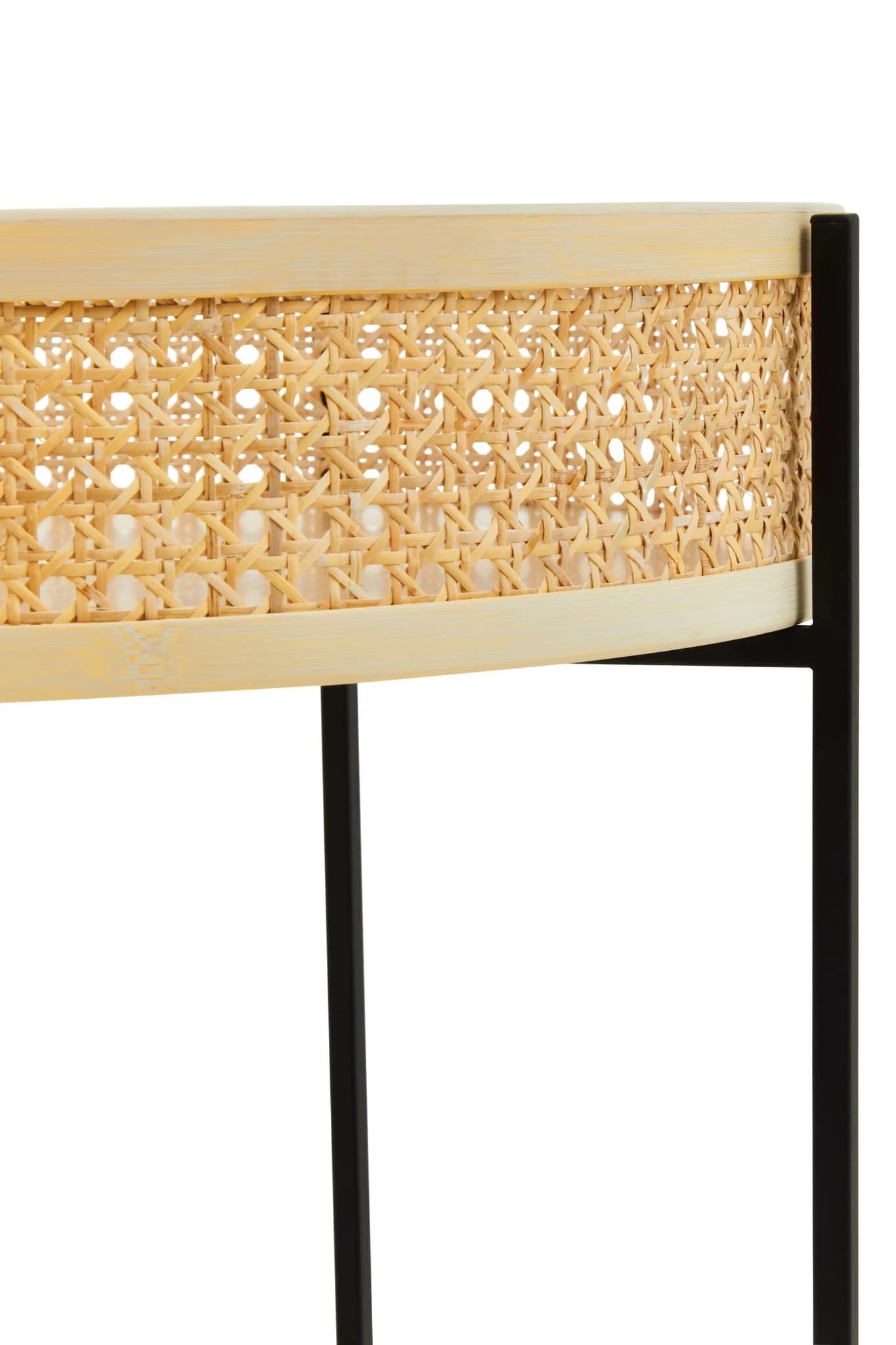 Depok Rattan Side Table With Metal Legs - Tables, photo 7 of 8