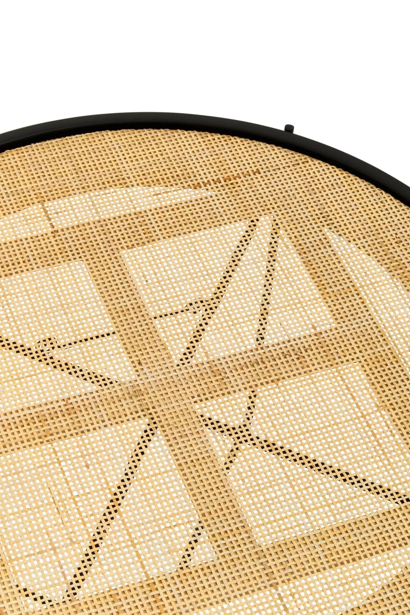 Depok Rattan Round Coffee Table With Cross Metal Legs - Tables, photo 7 of 8