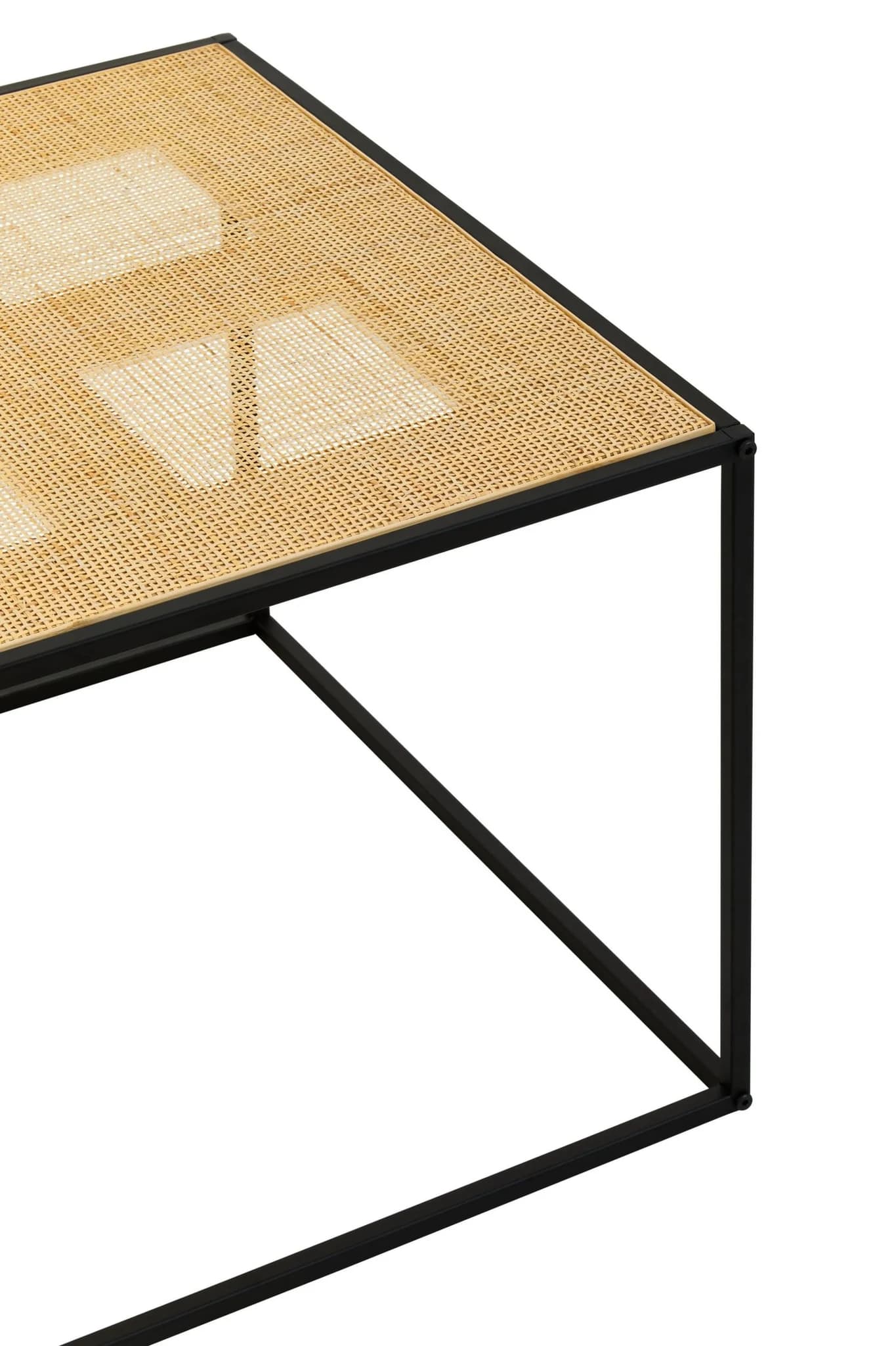 Depok Rattan And Metal Coffee Table - Tables, photo 8 of 8