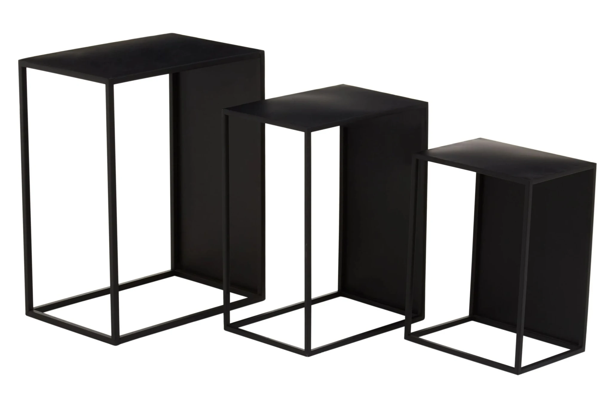 Avento Set Of Three Rectangular Nesting Tables - Tables, photo 5 of 8