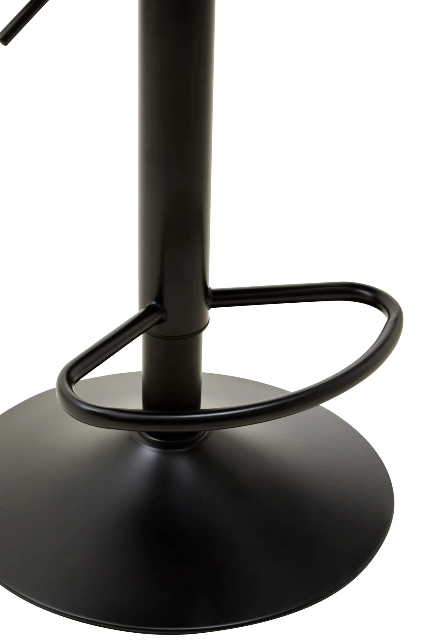 Baina Black Leather Effect Bar Stool - Seating, photo 6 of 8