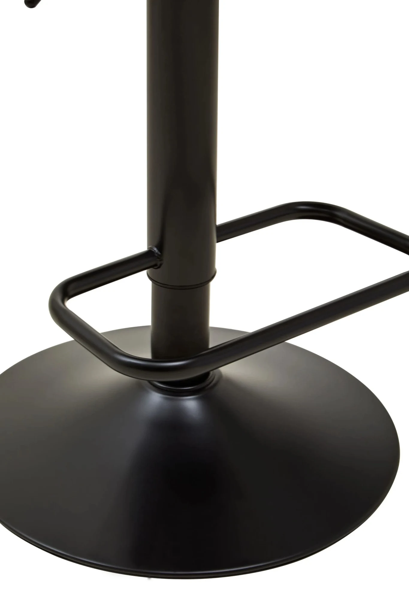 Baina Black Faux Leather Bar Chair - Seating, photo 6 of 8