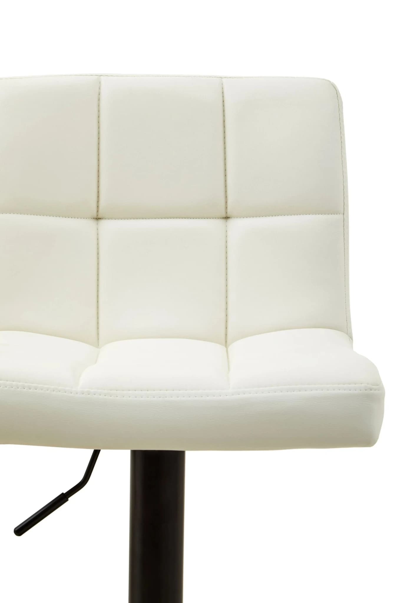 Baina White Faux Leather Bar Chair - Seating, photo 8 of 8
