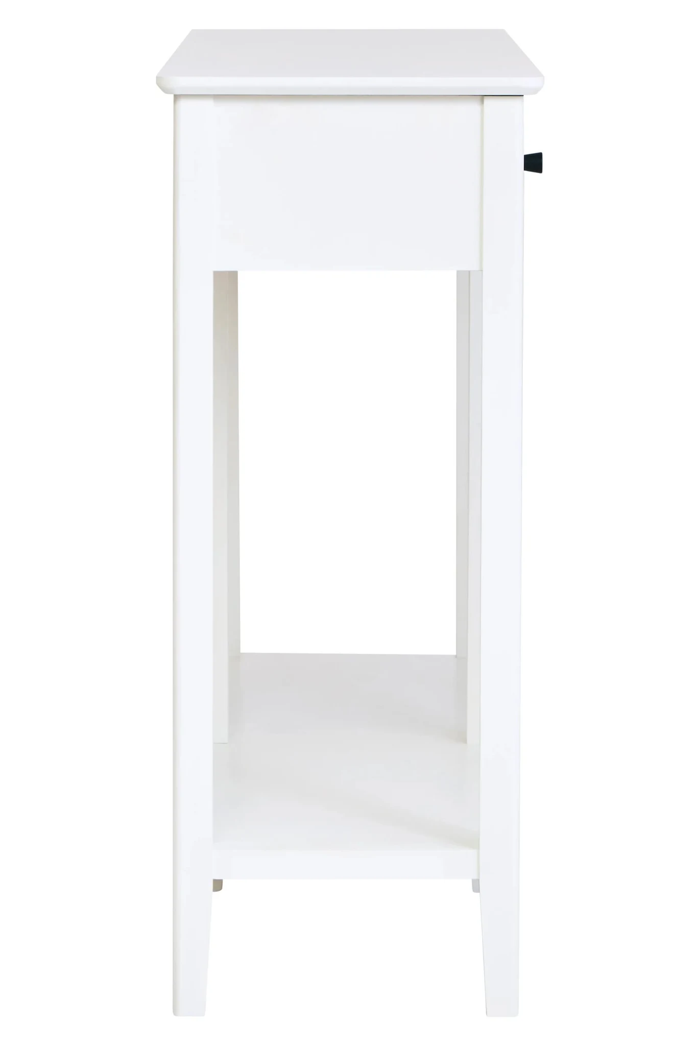Heritage Two Drawer White Wooden Console Table - Tables, photo 3 of 8