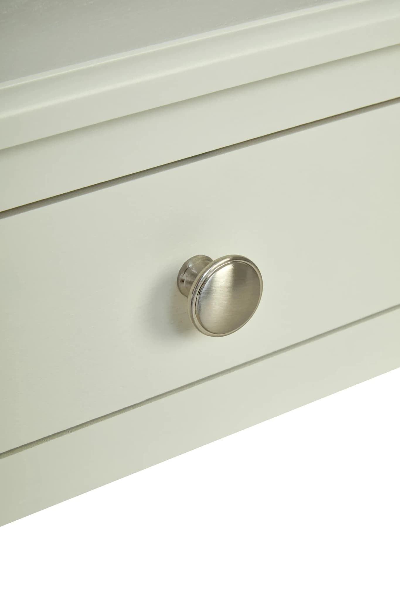 Heritage Two Drawer Bobble Detail Ivory Wooden Console Table - Tables, photo 8 of 8