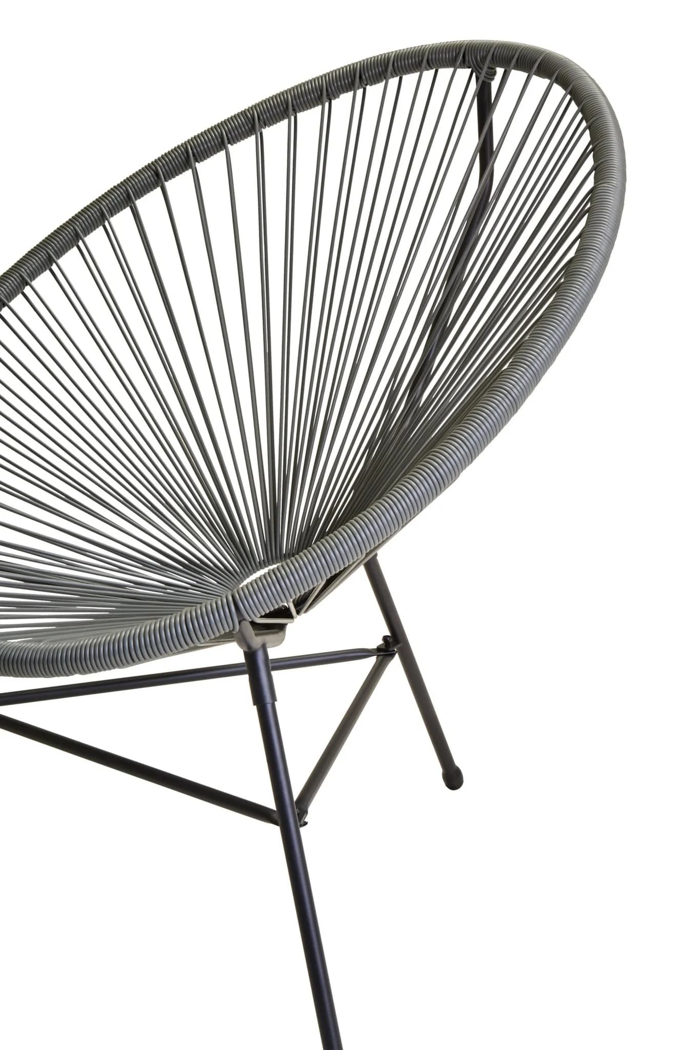 Miami Grey 3 Piece Rattan Patio Set - Furniture, photo 3 of 6