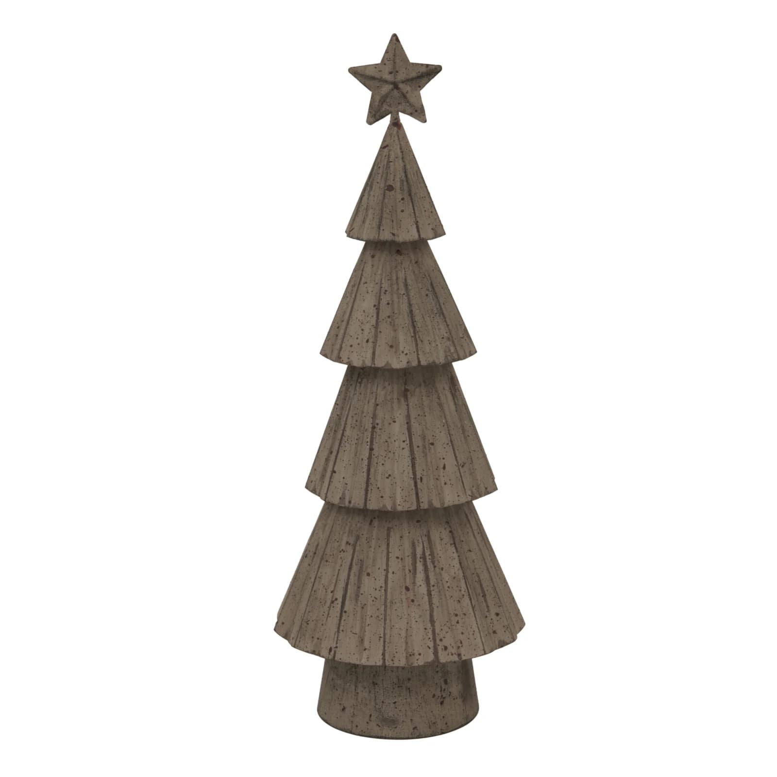 Medium Rustic Bough Tree With Star - Sculptures & ornaments, photo 2 of 3
