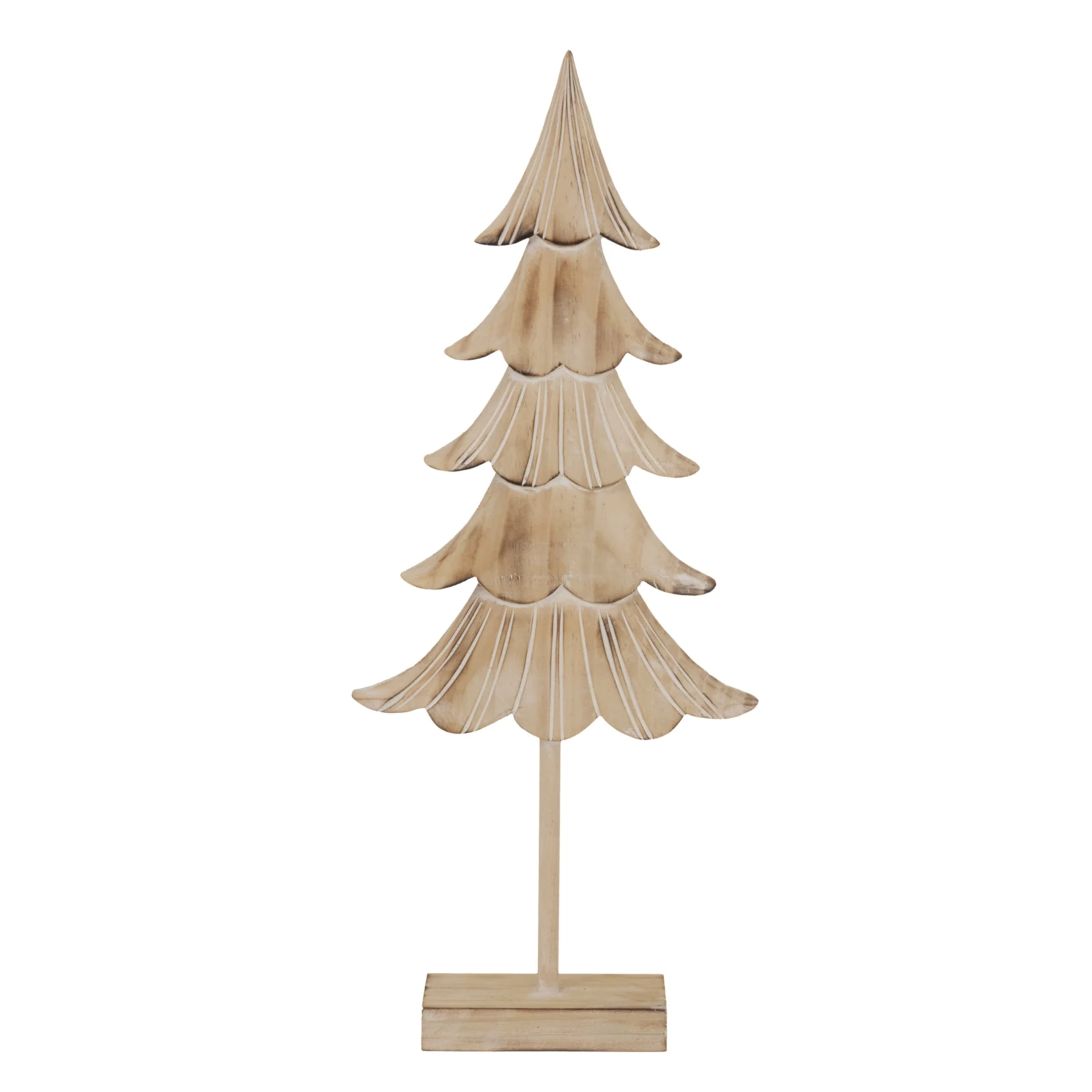 Large Rustic Fir Tree On Stand - Sculptures & ornaments, photo 2 of 4