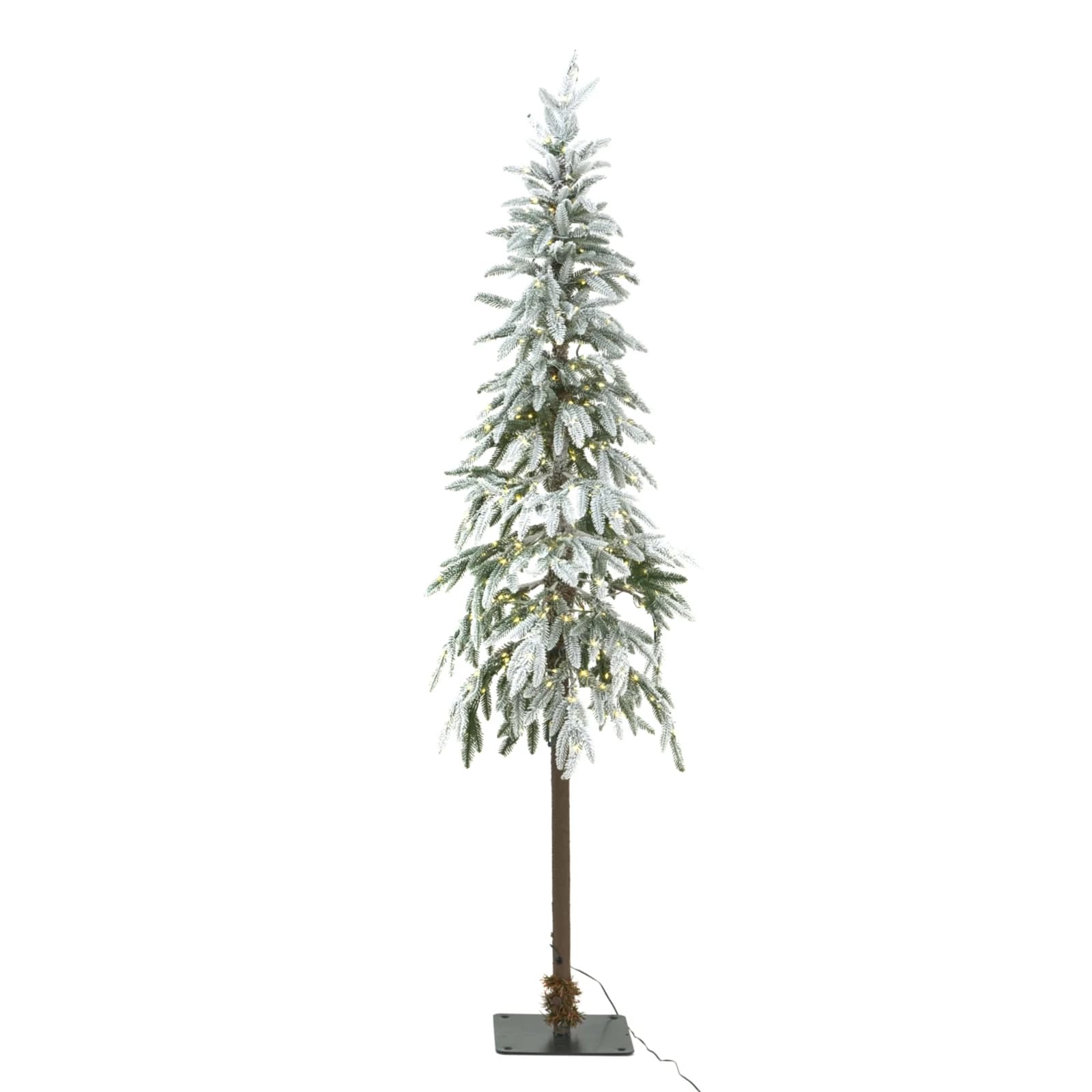 Large Snowy Woodland Pre-Lit 350 Led Christmas Tree - Artificial plants & flowers, photo 2 of 4