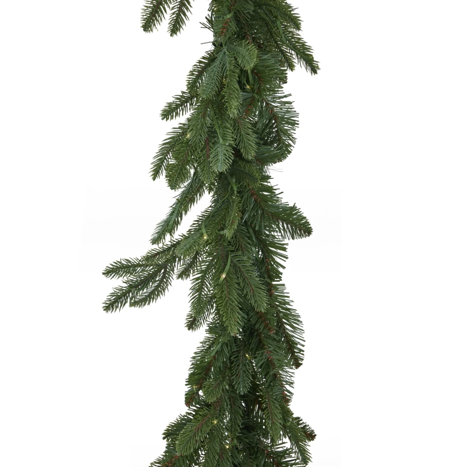 Green Pre-Lit Woodland 200 Led Fir Christmas Garland - Artificial plants & flowers, photo 2 of 3