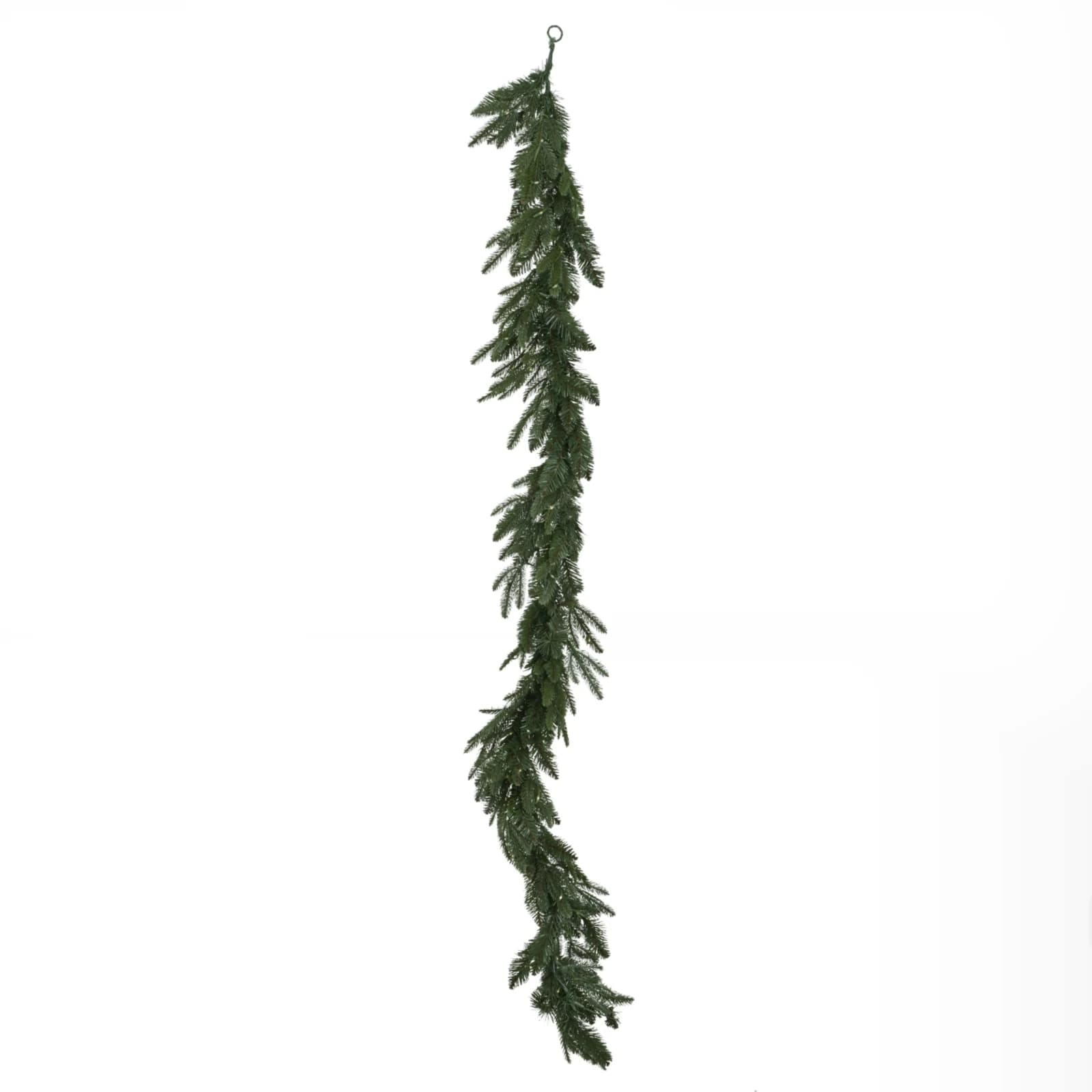 Green Pre-Lit Woodland 200 Led Fir Christmas Garland - Artificial plants & flowers, photo 3 of 3