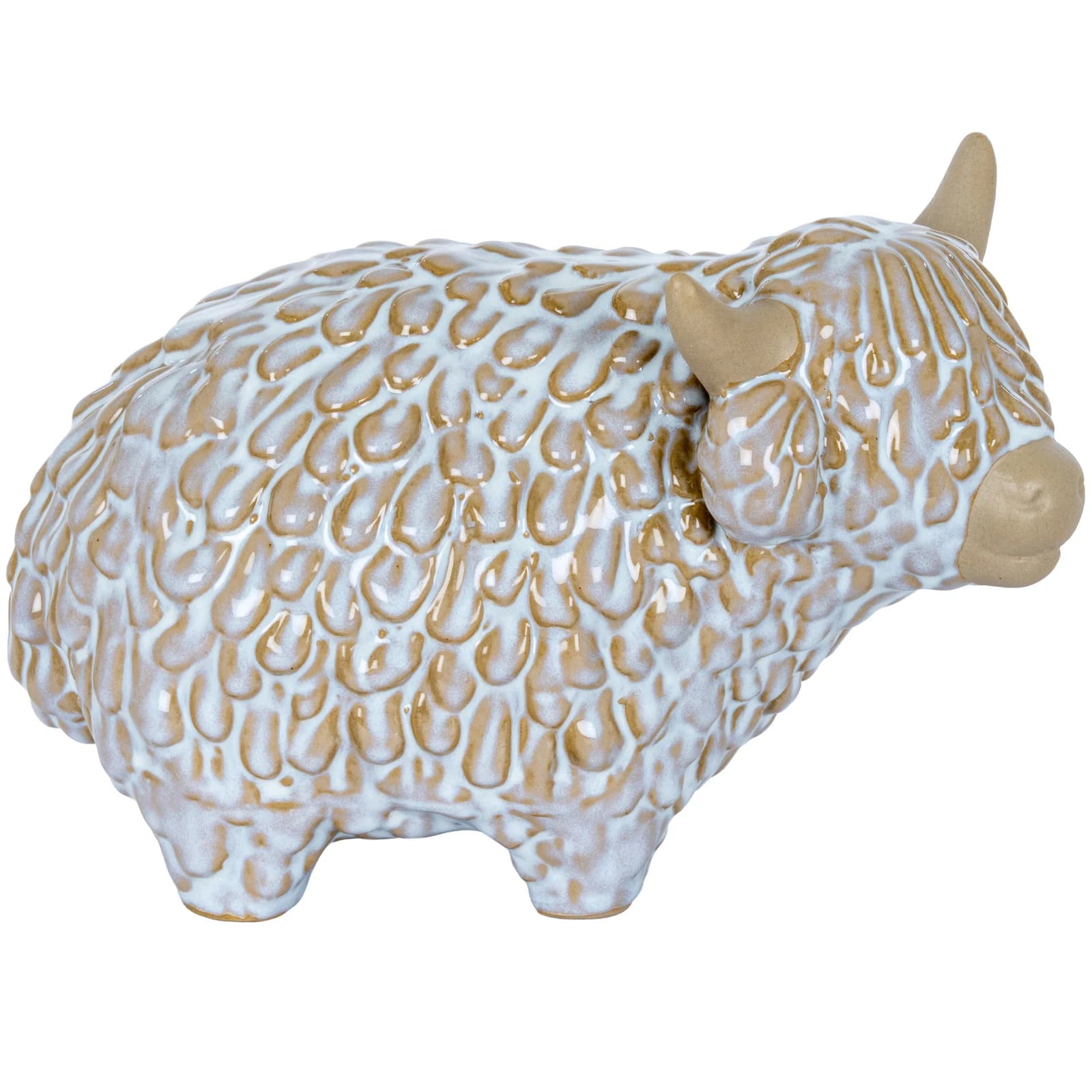 Medium Alora Ceramic Highland Cow - Vases, photo 2 of 4