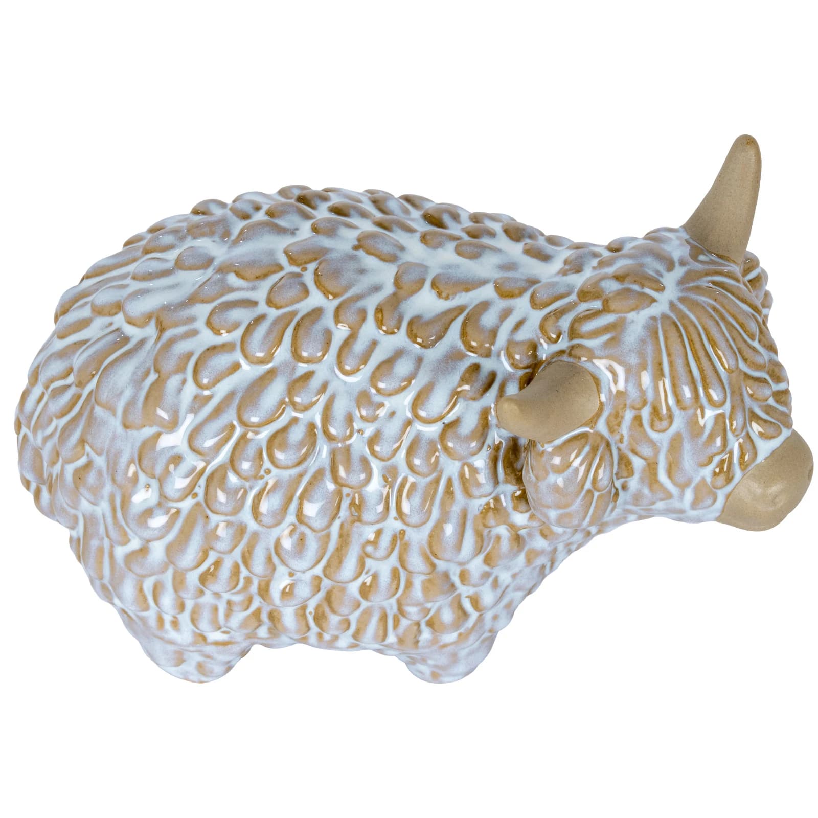 Medium Alora Ceramic Highland Cow - Vases, photo 4 of 4