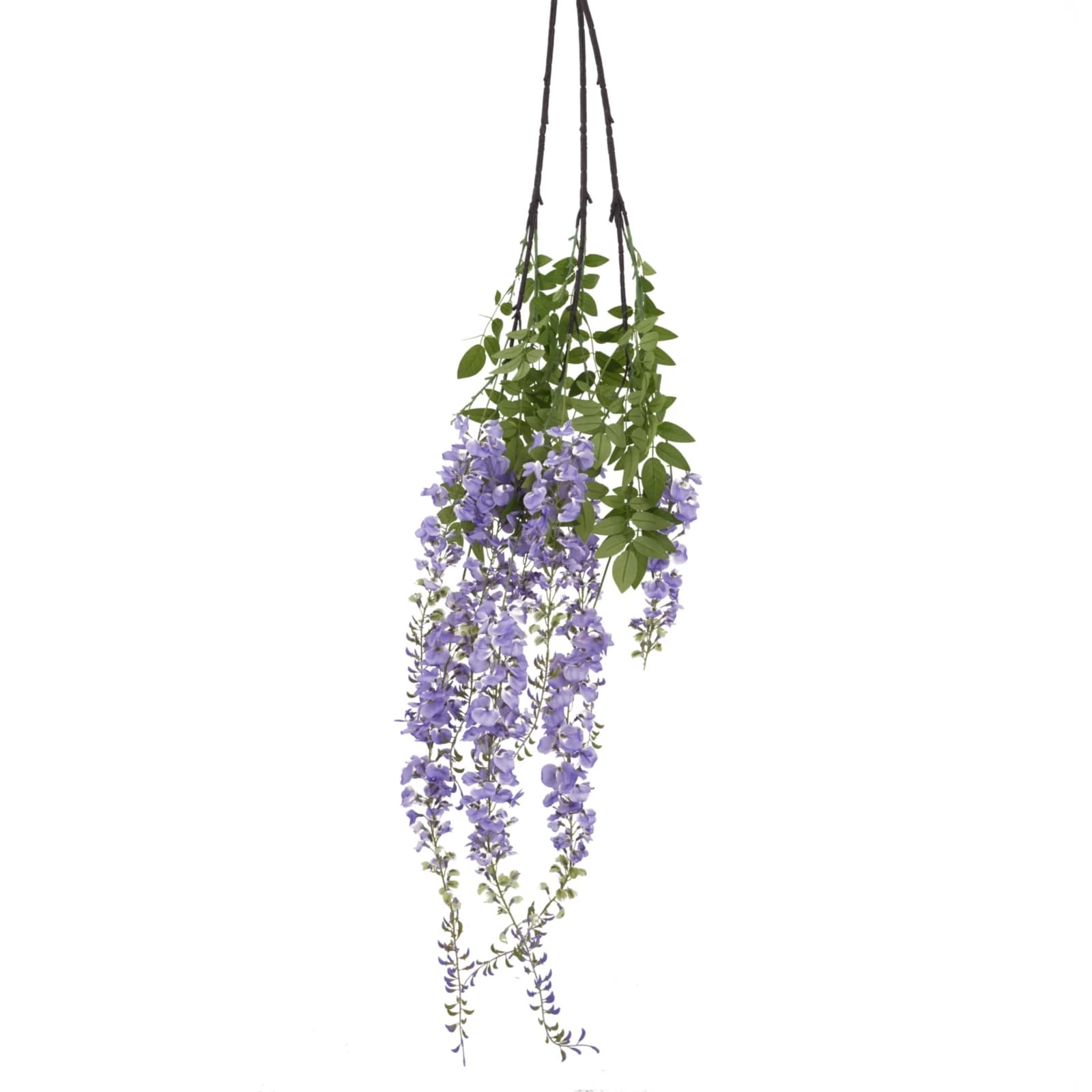 Large Purple Wisteria Spray — Pack of 3 - Artificial plants & flowers, photo 2 of 3