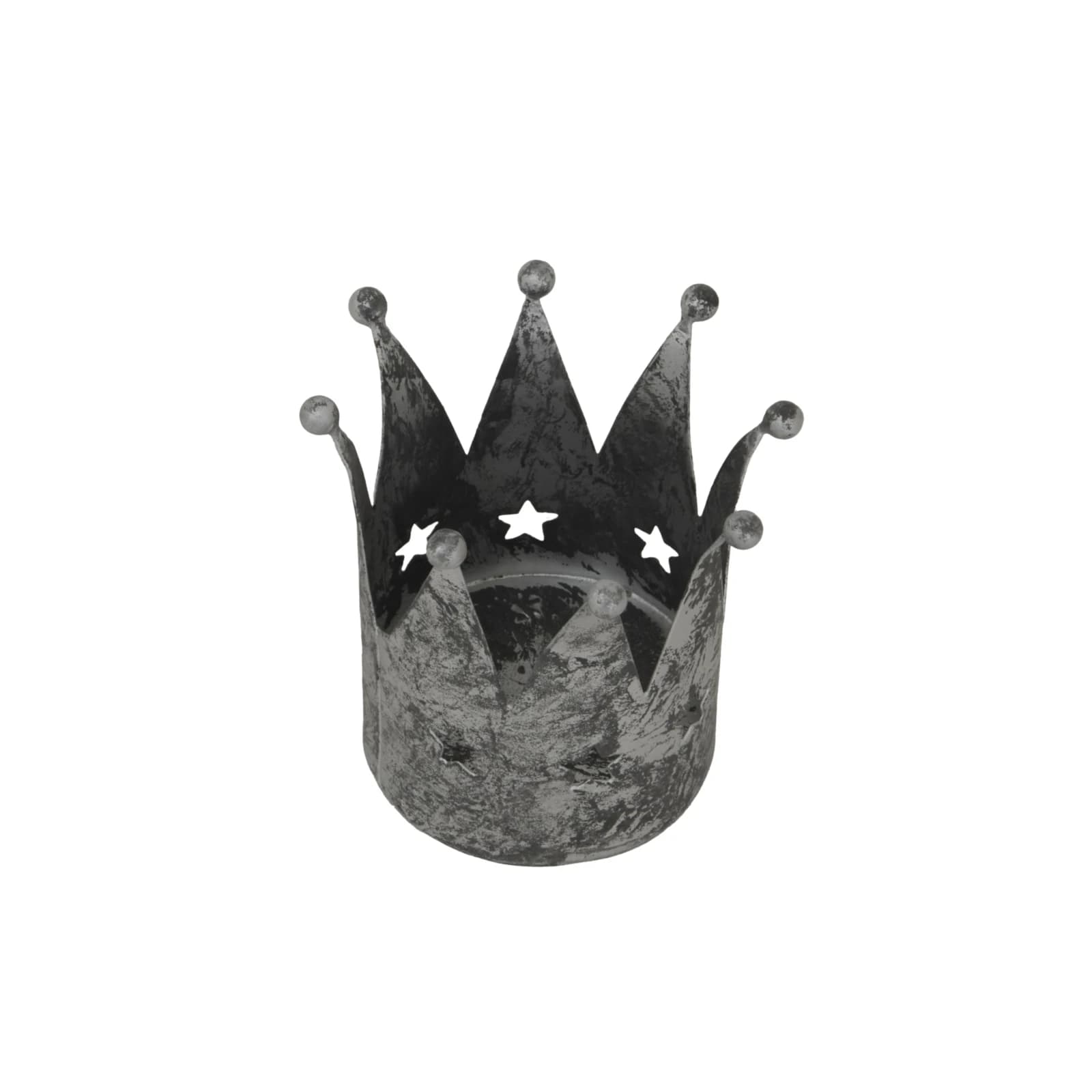 Antique Silver Crown Tealight Holder - Candles, photo 2 of 3