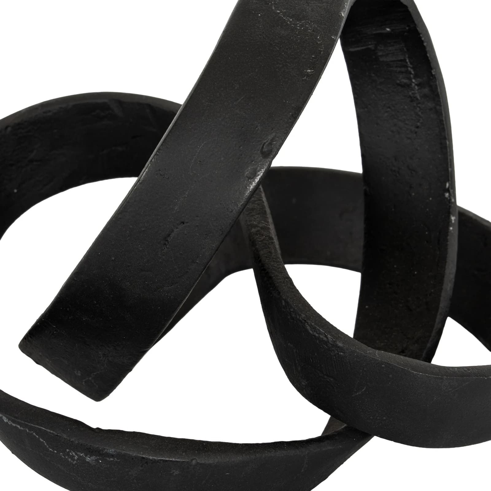 Black Cast Knot Ornament - Sculptures & ornaments, photo 3 of 3