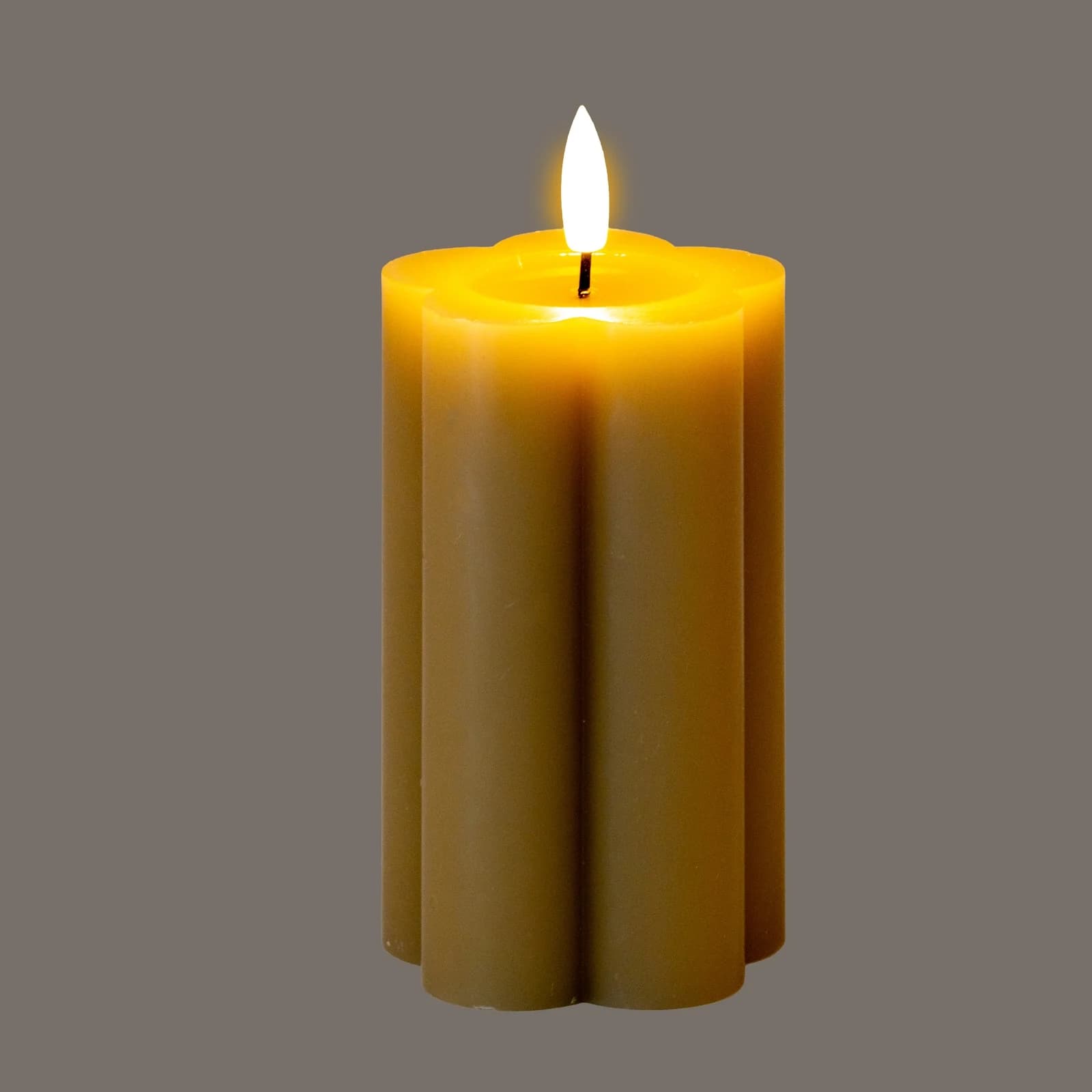 Luxe Collection Natural Glow 2.75x5 Stone LED Candle - Candles, photo 3 of 5