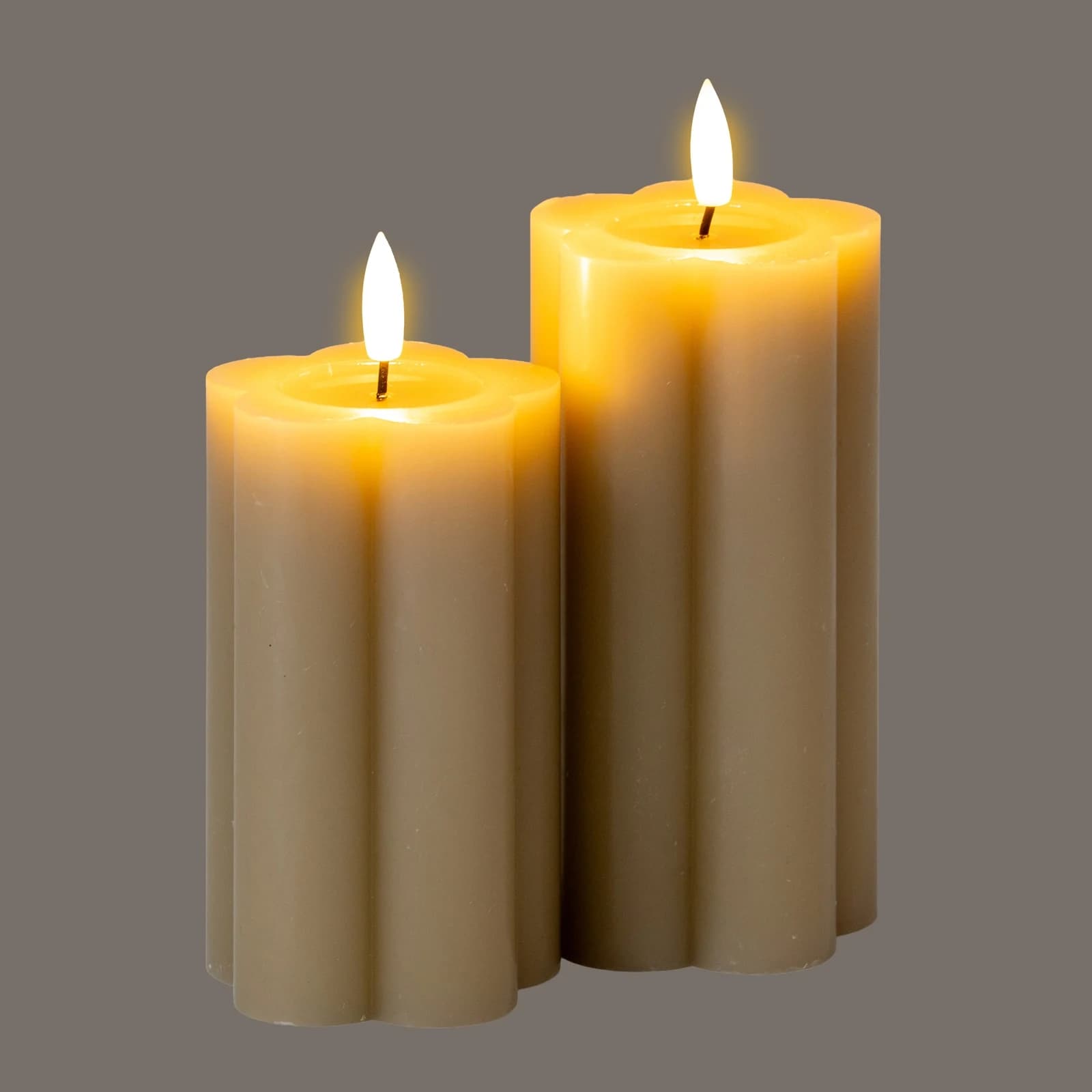Luxe Collection Natural Glow 2.75x5 Stone LED Candle - Candles, photo 5 of 5