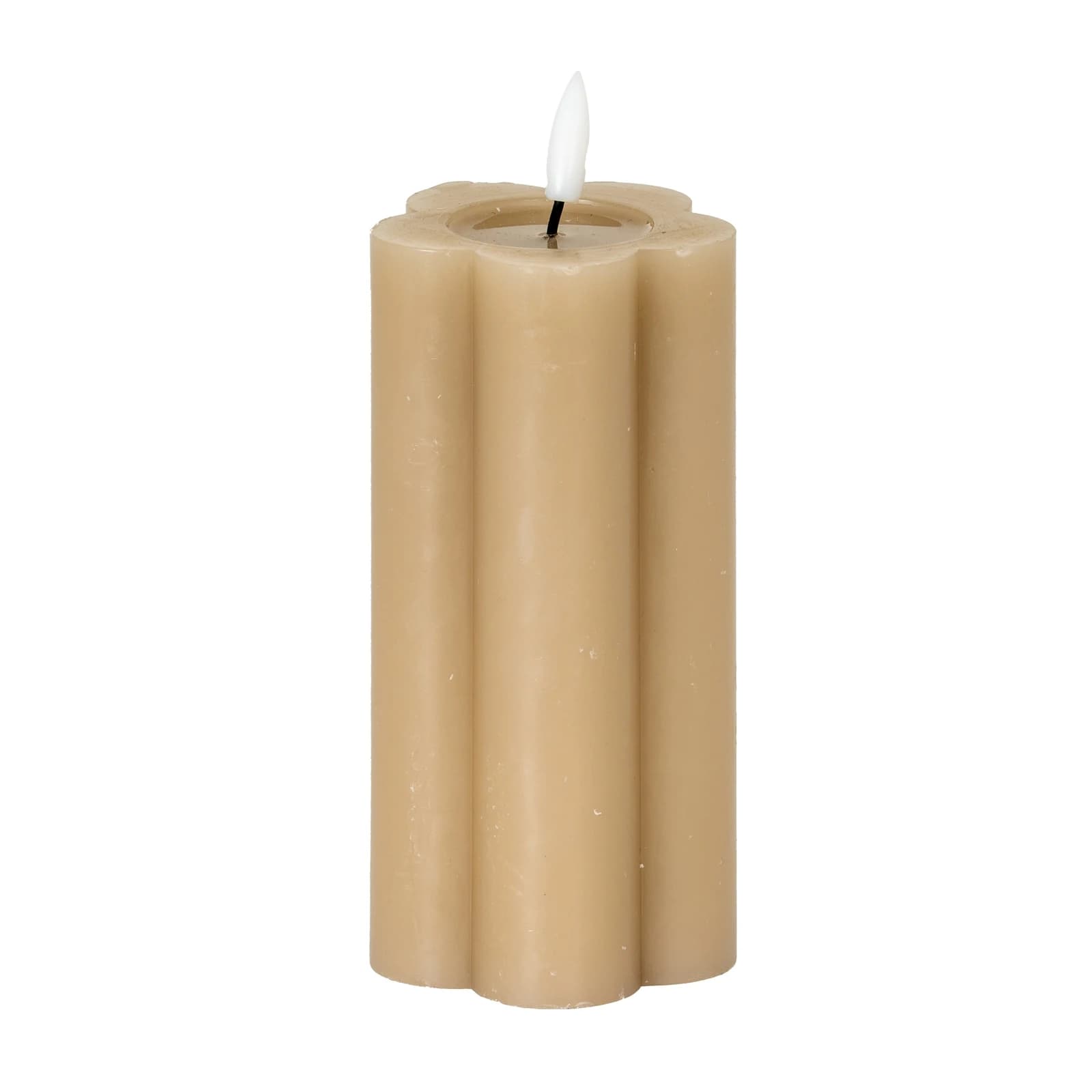 Luxe Collection Natural Glow 2.75x6 Stone LED Candle - Candles, photo 2 of 5