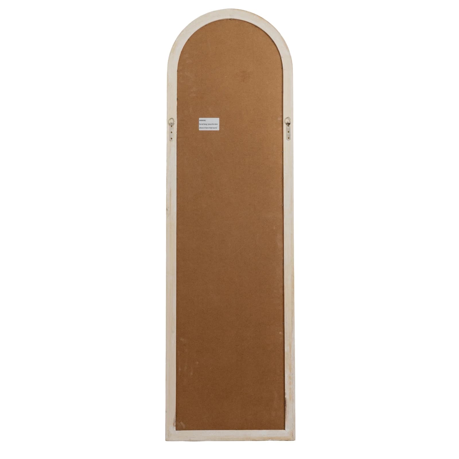Washed Wood Tall Arched Window Mirror - Mirrors, photo 4 of 4