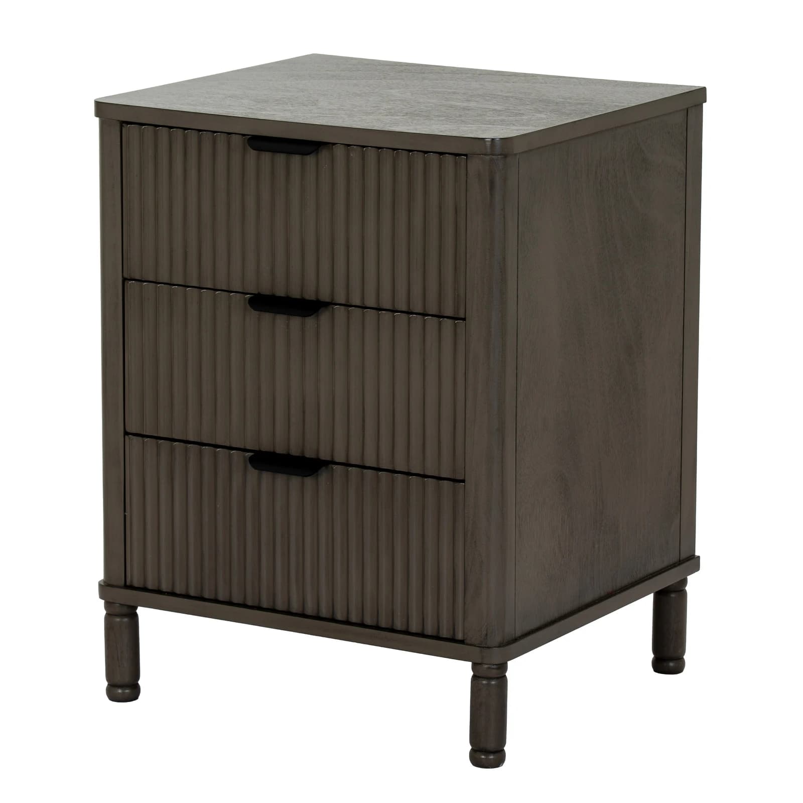 Reed Collection 3 Drawer Bedside Table - Bedside tables, photo 2 of 5