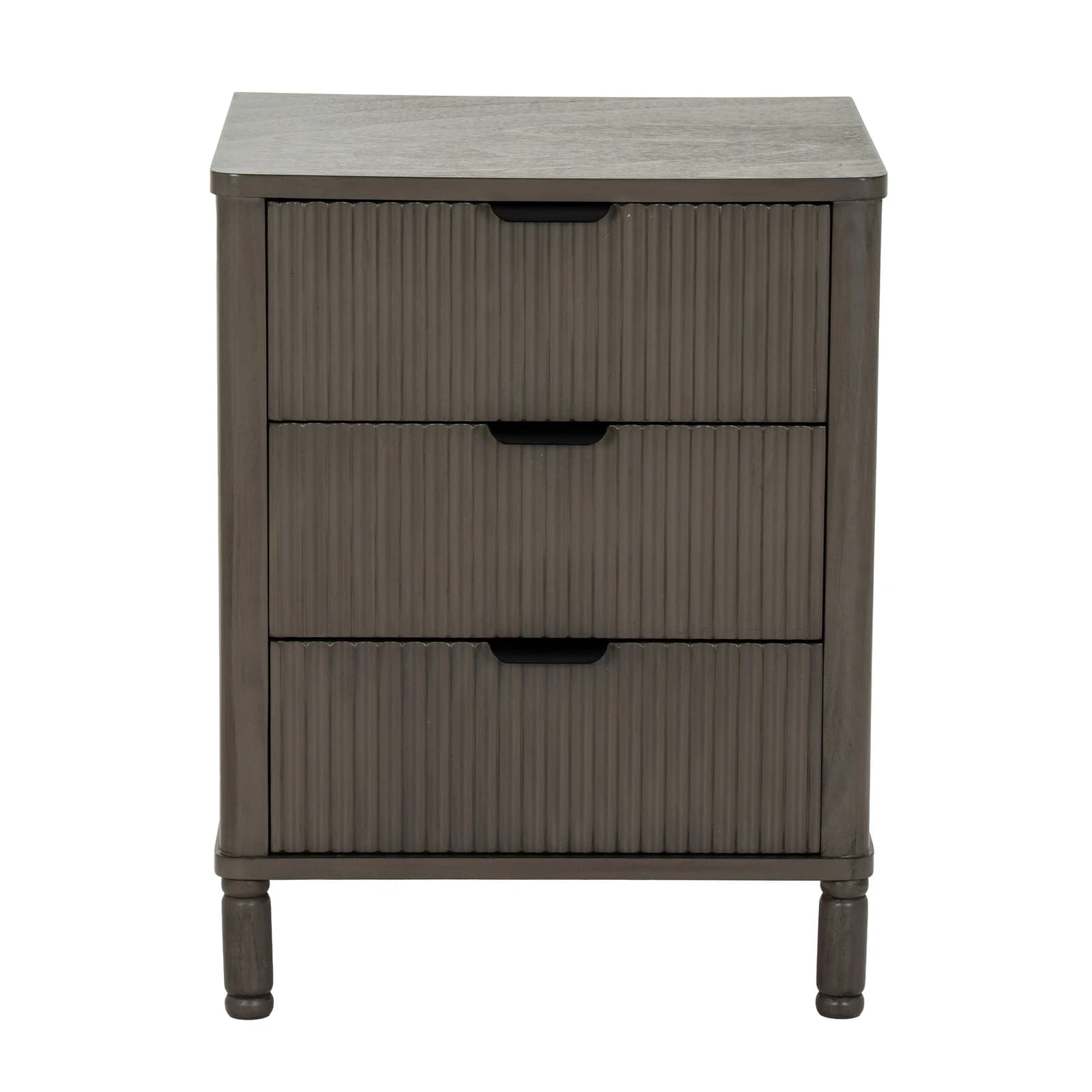Reed Collection 3 Drawer Bedside Table - Bedside tables, photo 3 of 5