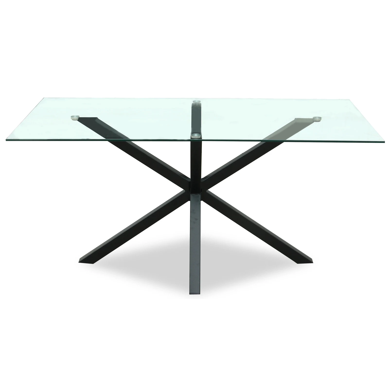 Monza Rectangular Glass Dining Table - Dining tables, photo 2 of 2