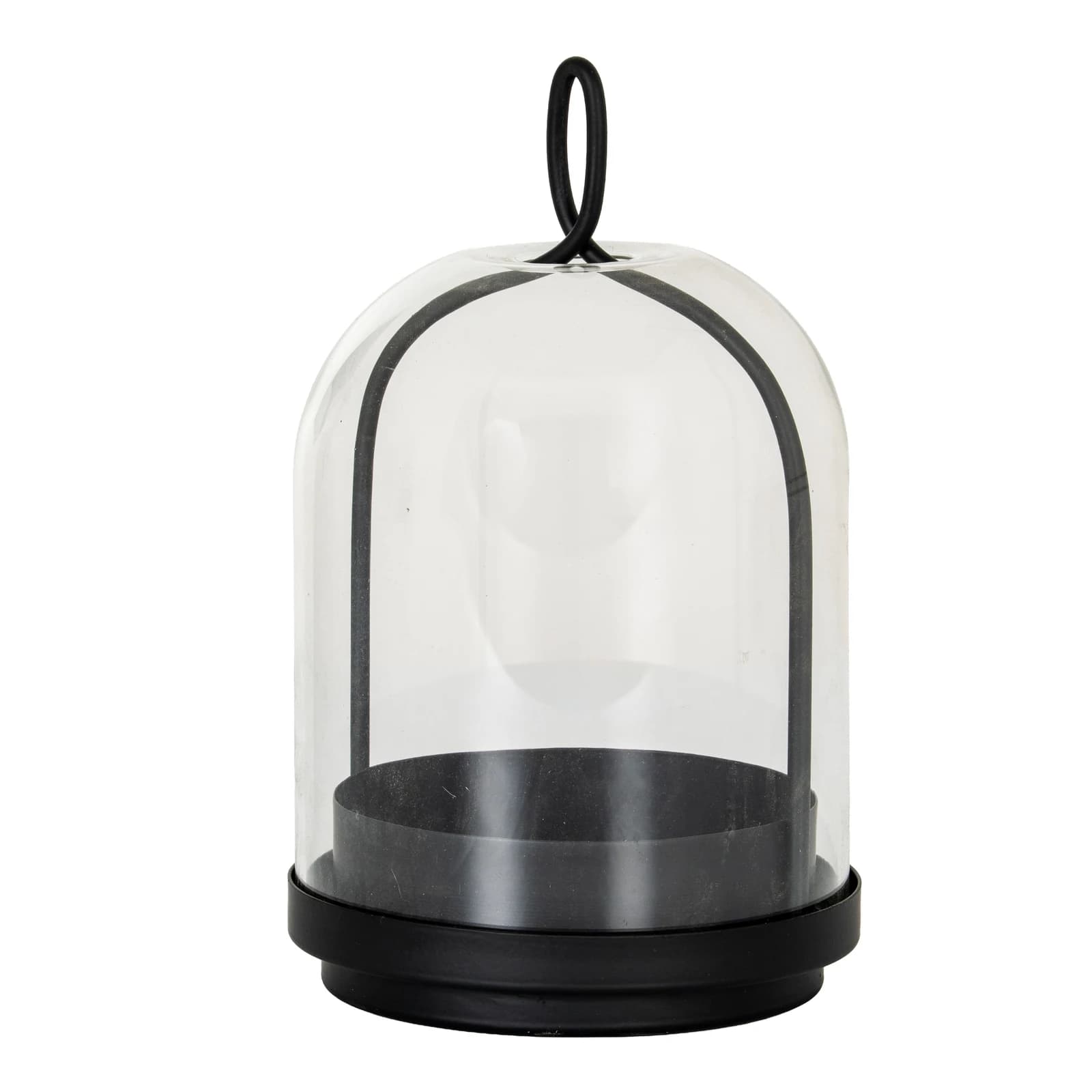 Nysa Medium Candle Holder With Glass Cloche - Candles, photo 2 of 5