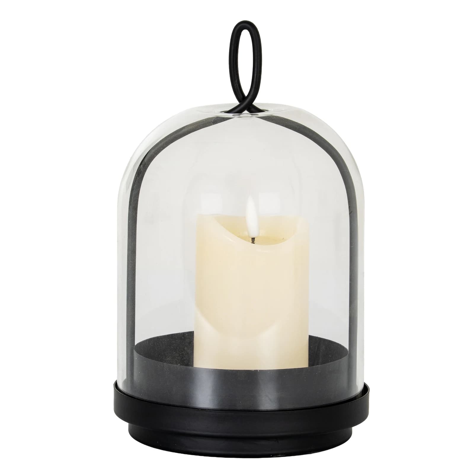 Nysa Medium Candle Holder With Glass Cloche - Candles, photo 3 of 5