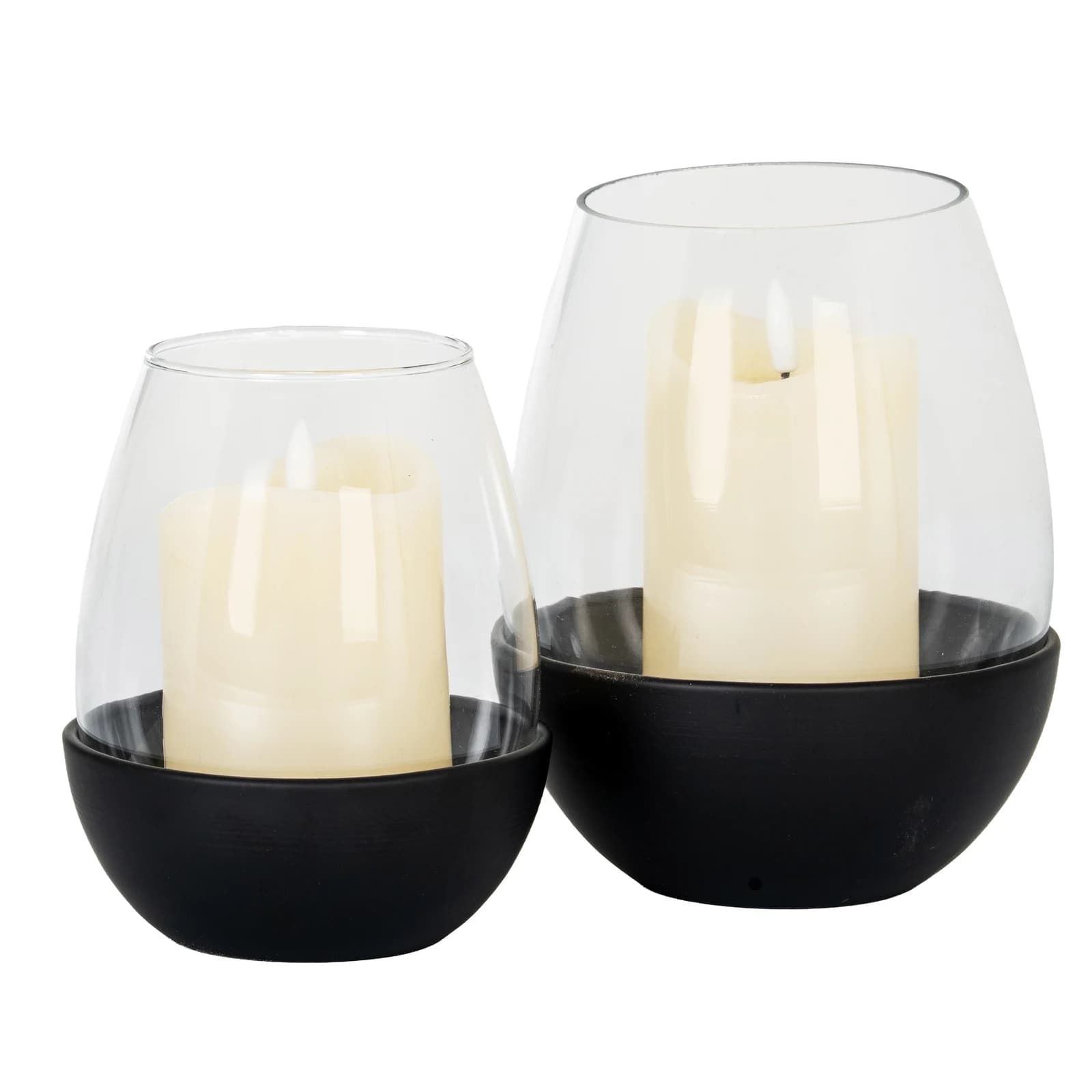 Neris Large Candle Holder With Glass Goblet - Candles, photo 3 of 3